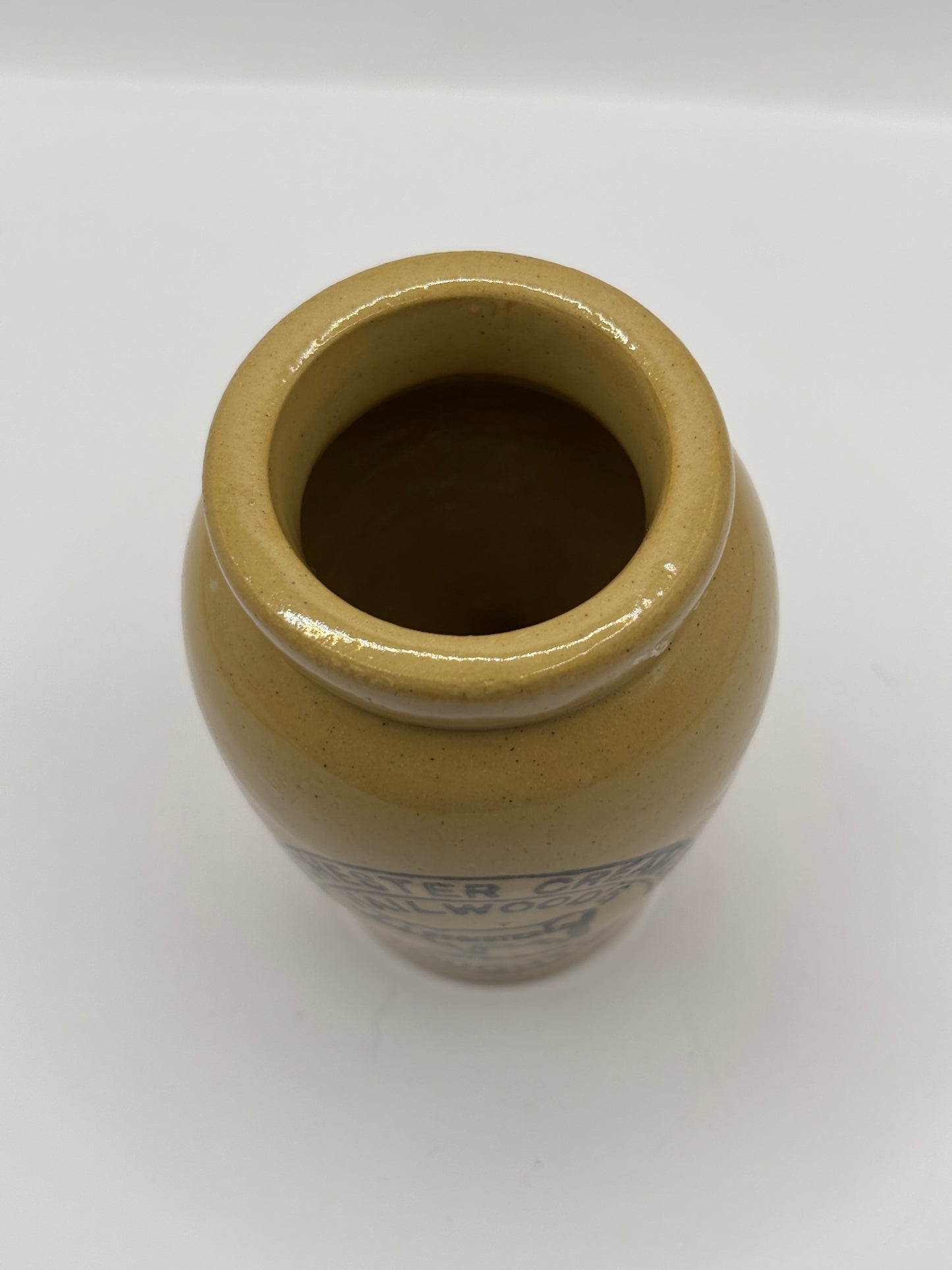 Old Manchester advertising cream pot, Hailwoods rich cream