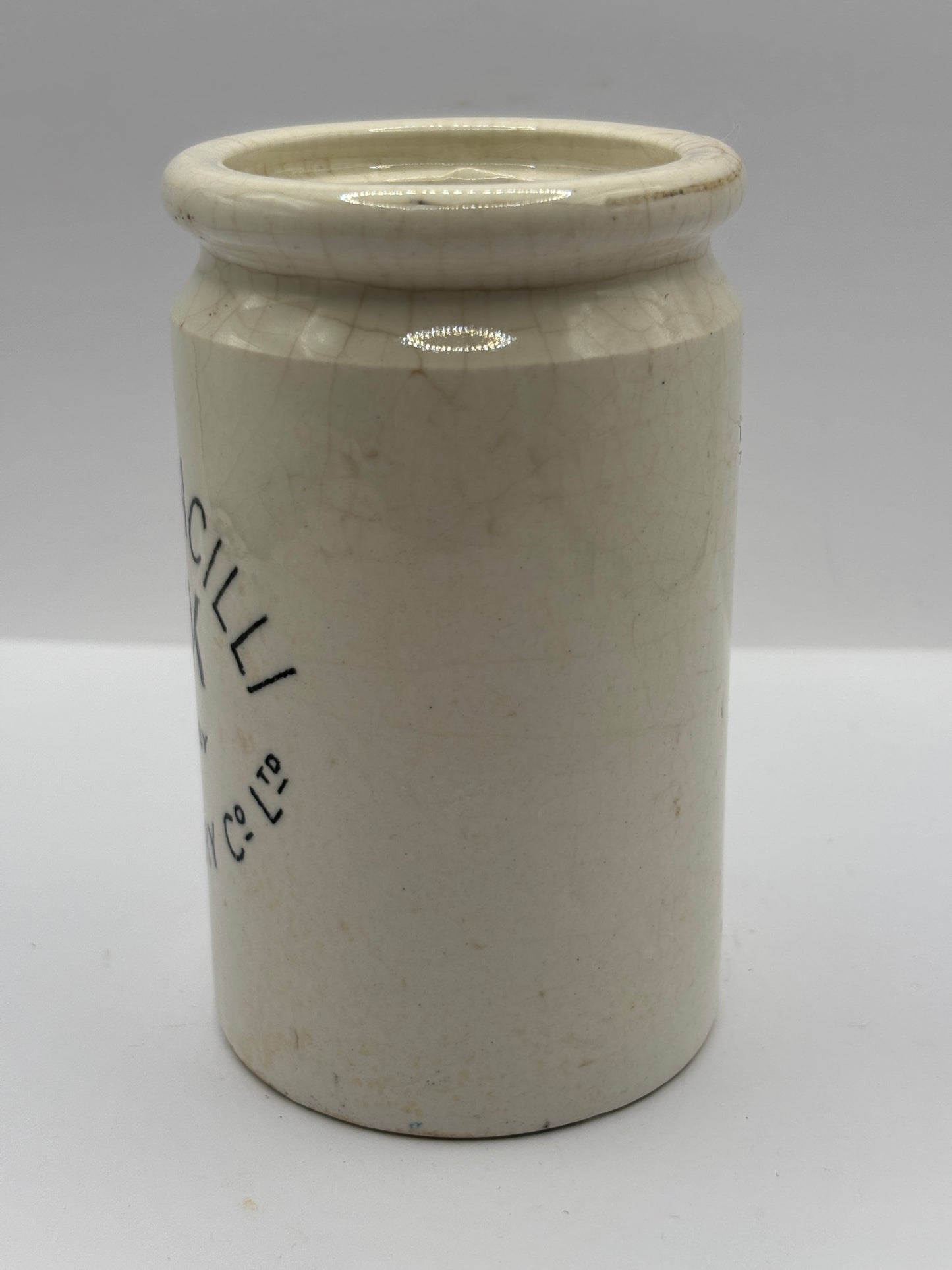 Old RARE Lactic-Bacilli milk jar, express dairy Co.
