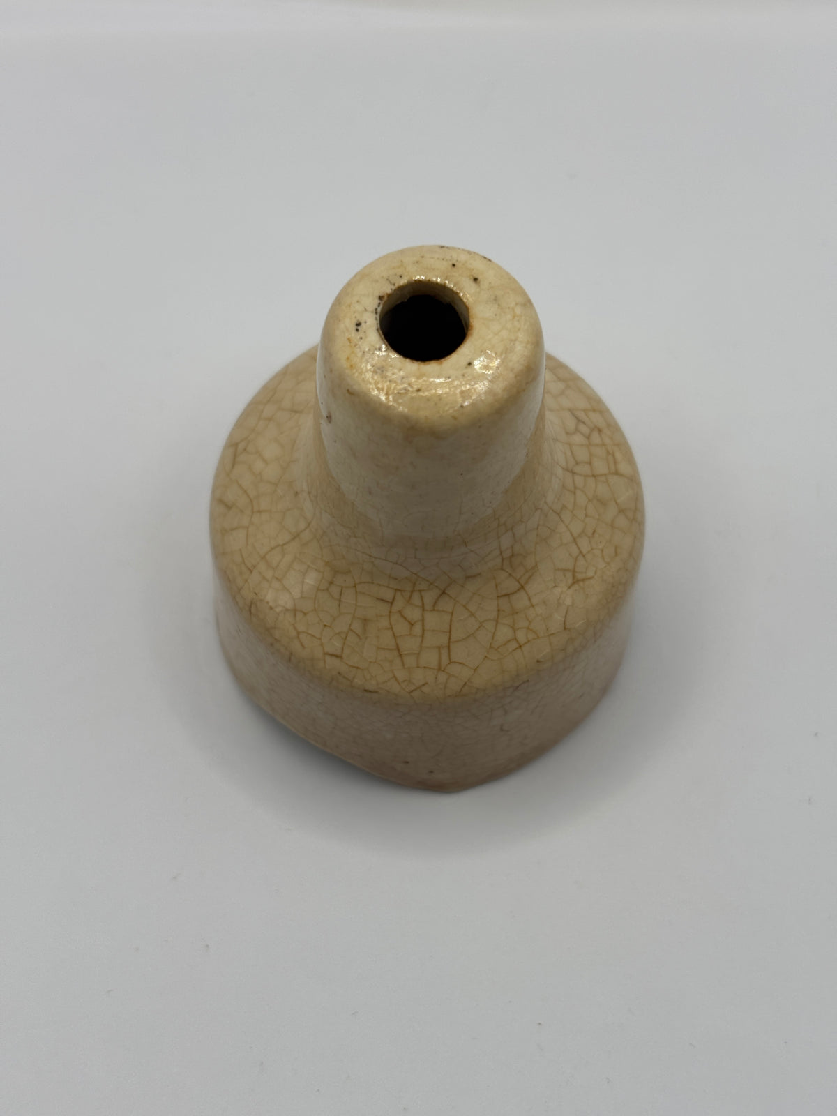 Old stoneware pie funnel