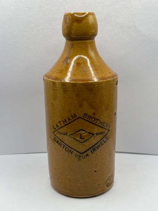 Latham Brothers, Barton upon Irwell ginger beer bottle