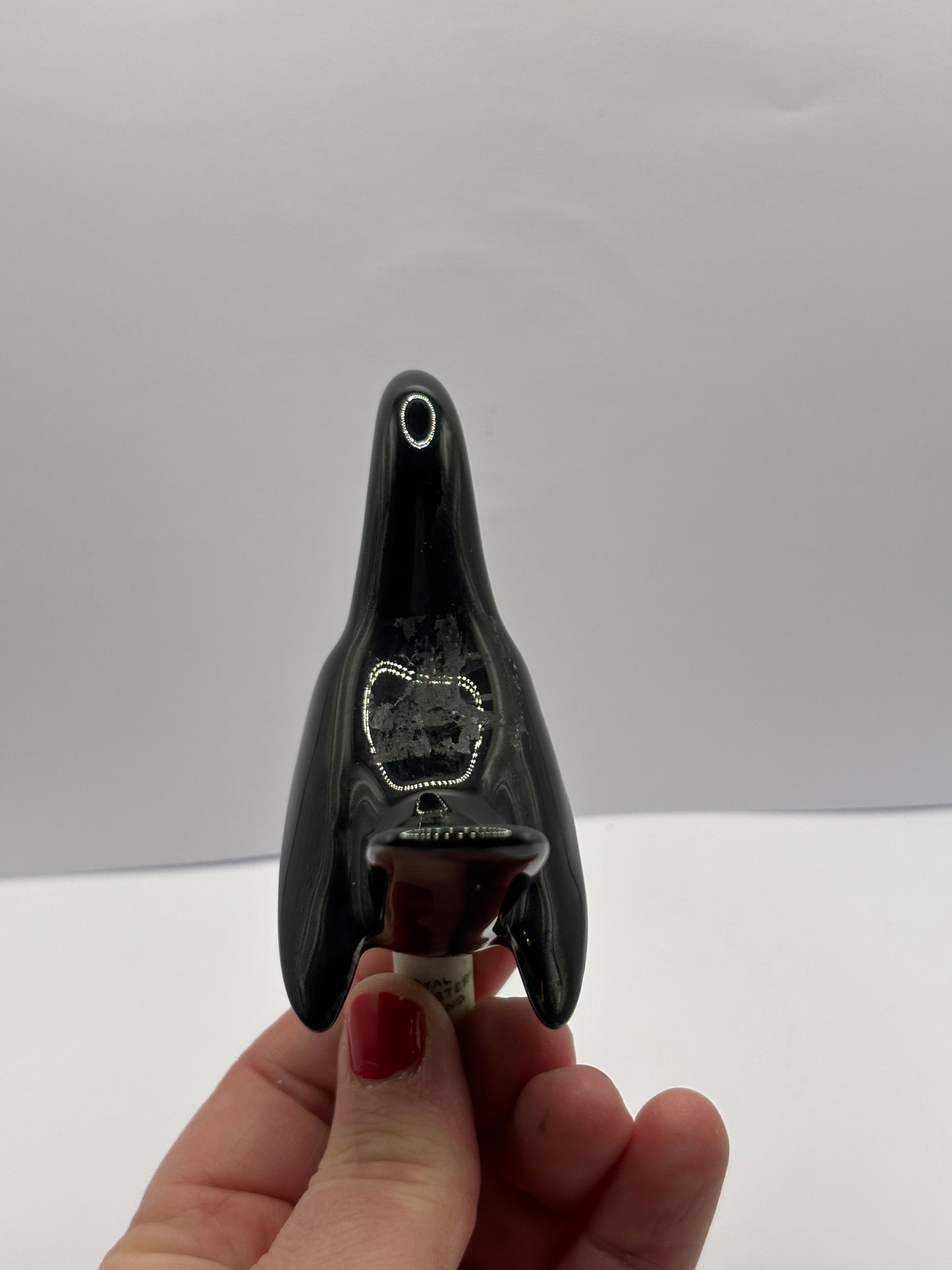 Old black bird pie funnel