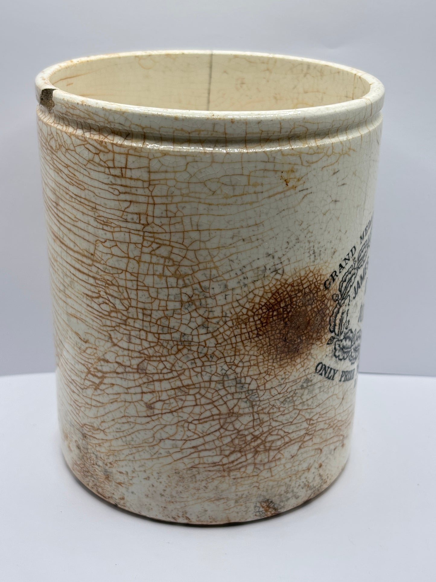 Old 3lb James Keiller Dundee marmalade jar