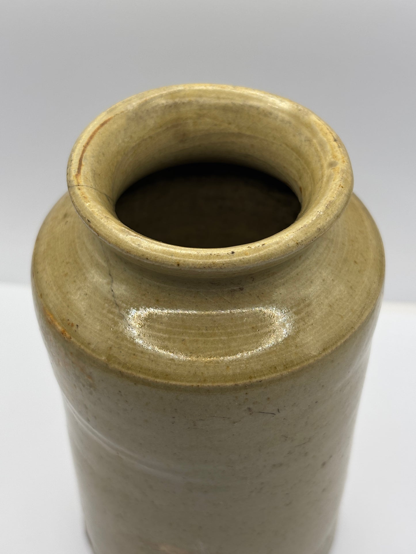 Early Manchester advertising jar, John Kelsall