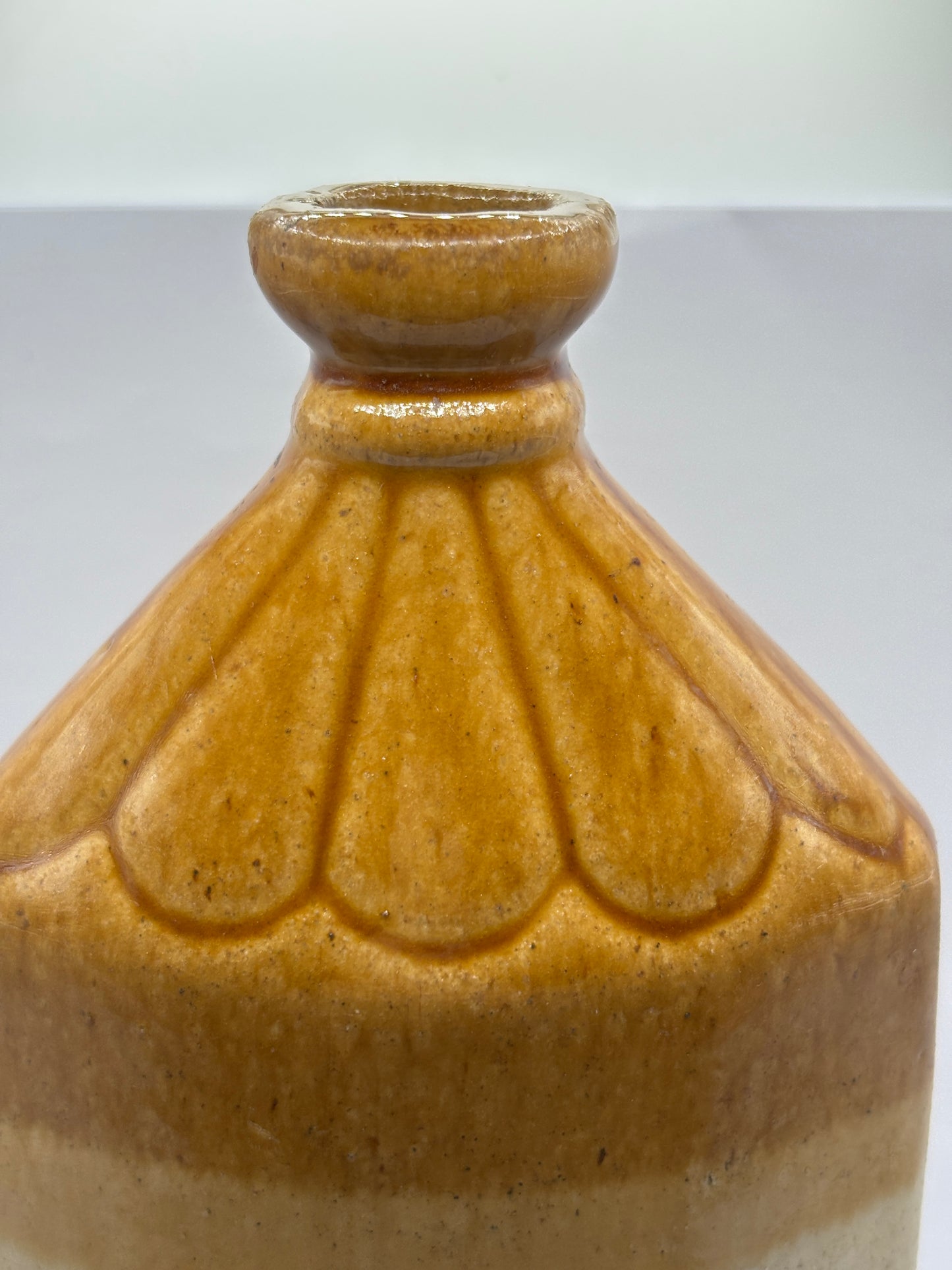 Old stoneware flask/bottle