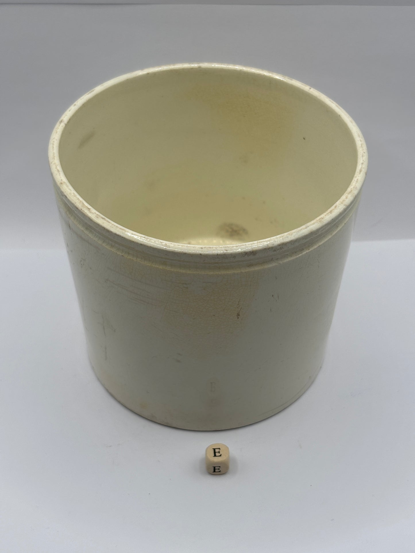 Old large 2lb plain marmalade jar (e)