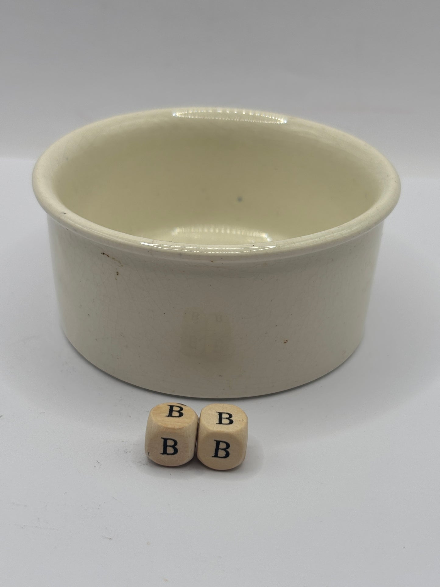Old Plumtree advertising meat paste pot (BB)