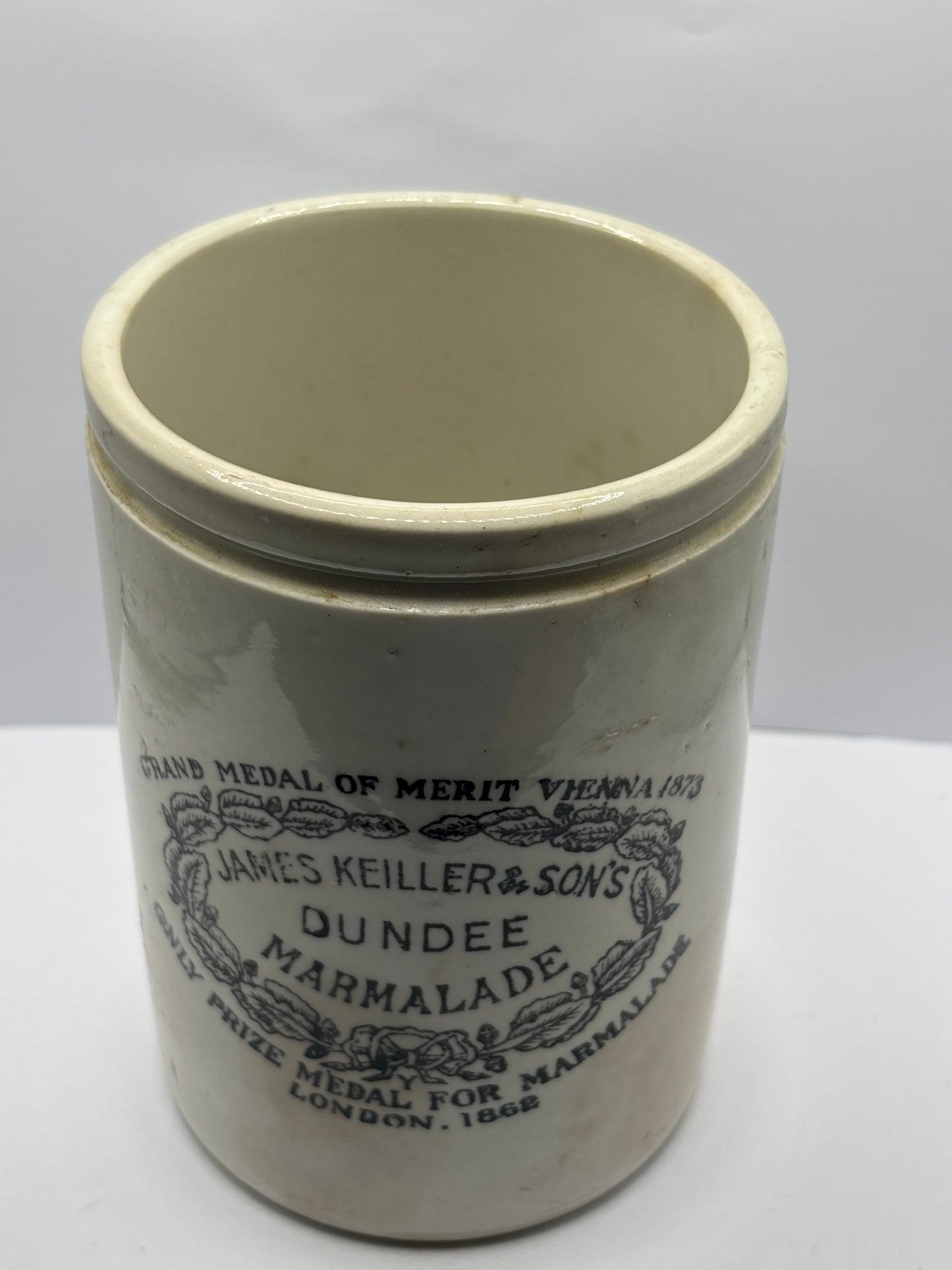 Old 2lb James Keiller Dundee marmalade jar