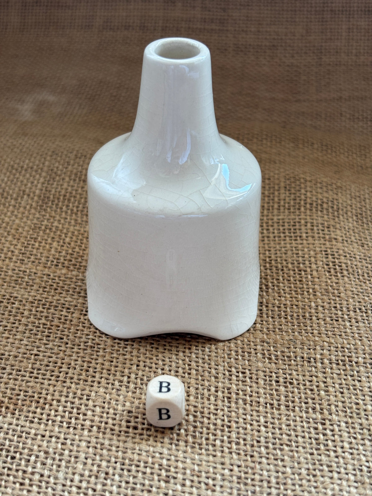 Old stoneware pie funnel (B)