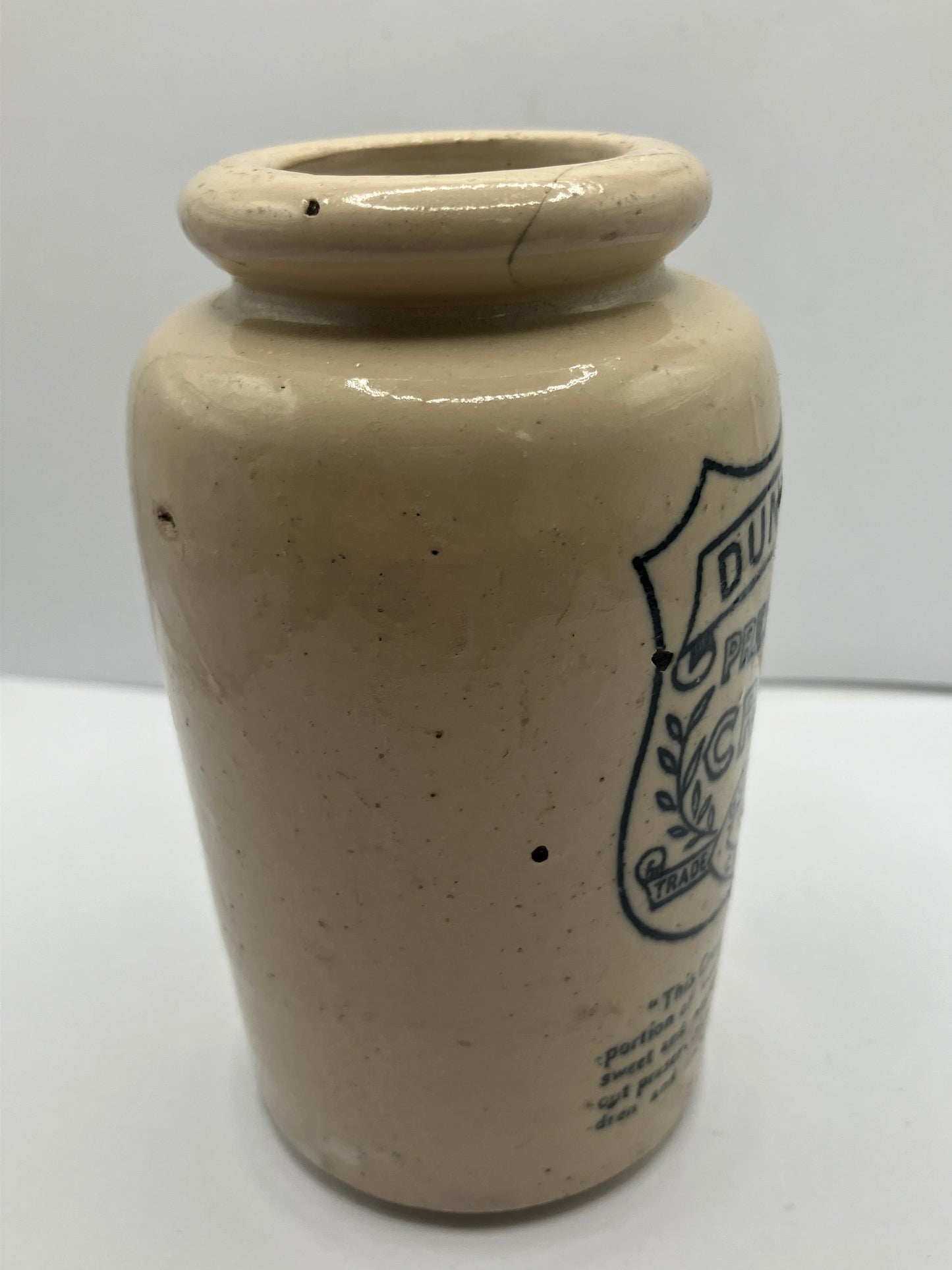 Dunragit stoneware cream pot