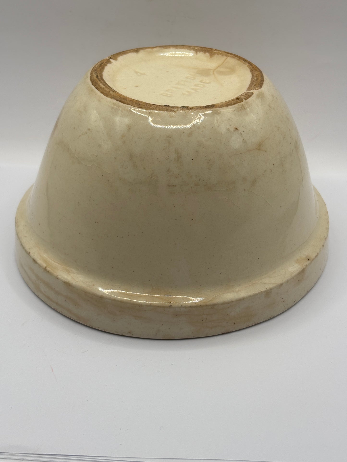 vintage pudding bowl (F)