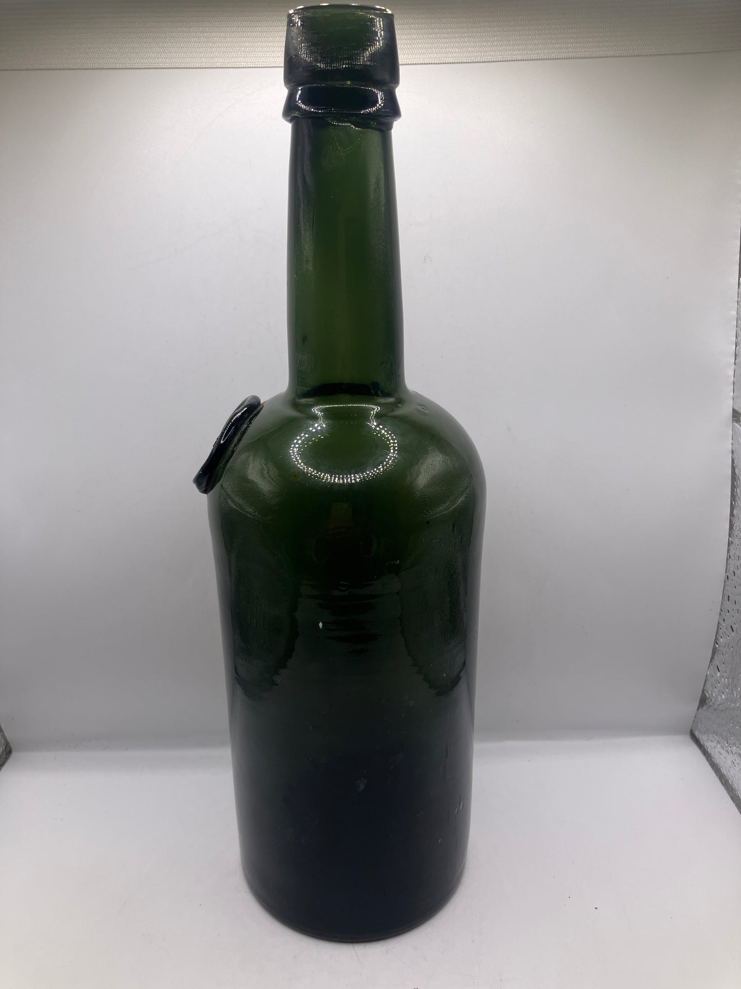 Early 1890s wine bottle with seal on