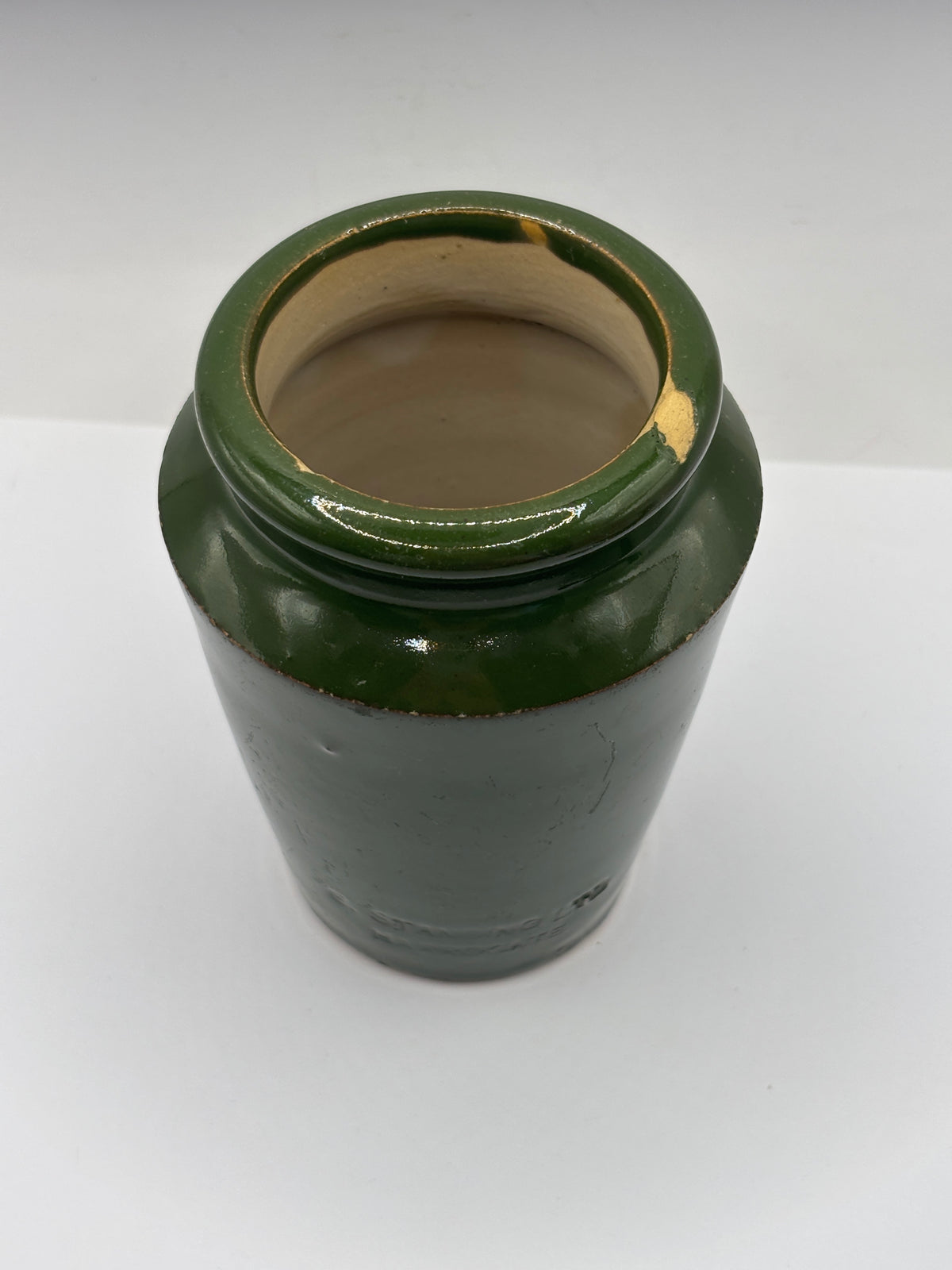 Old Harrogate advertising cream pot 11.5cms