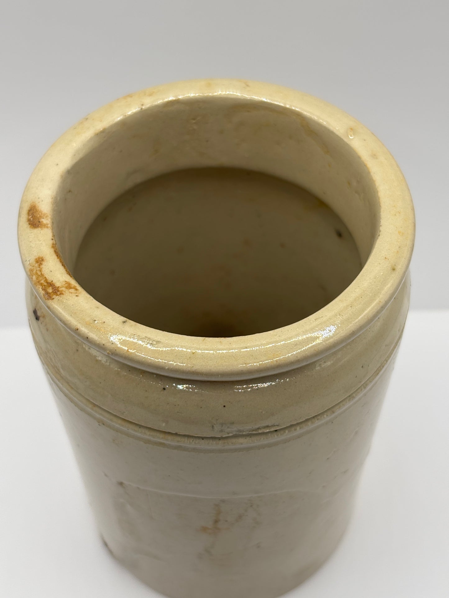 Old 2lb rolled top marmalade jar (c)