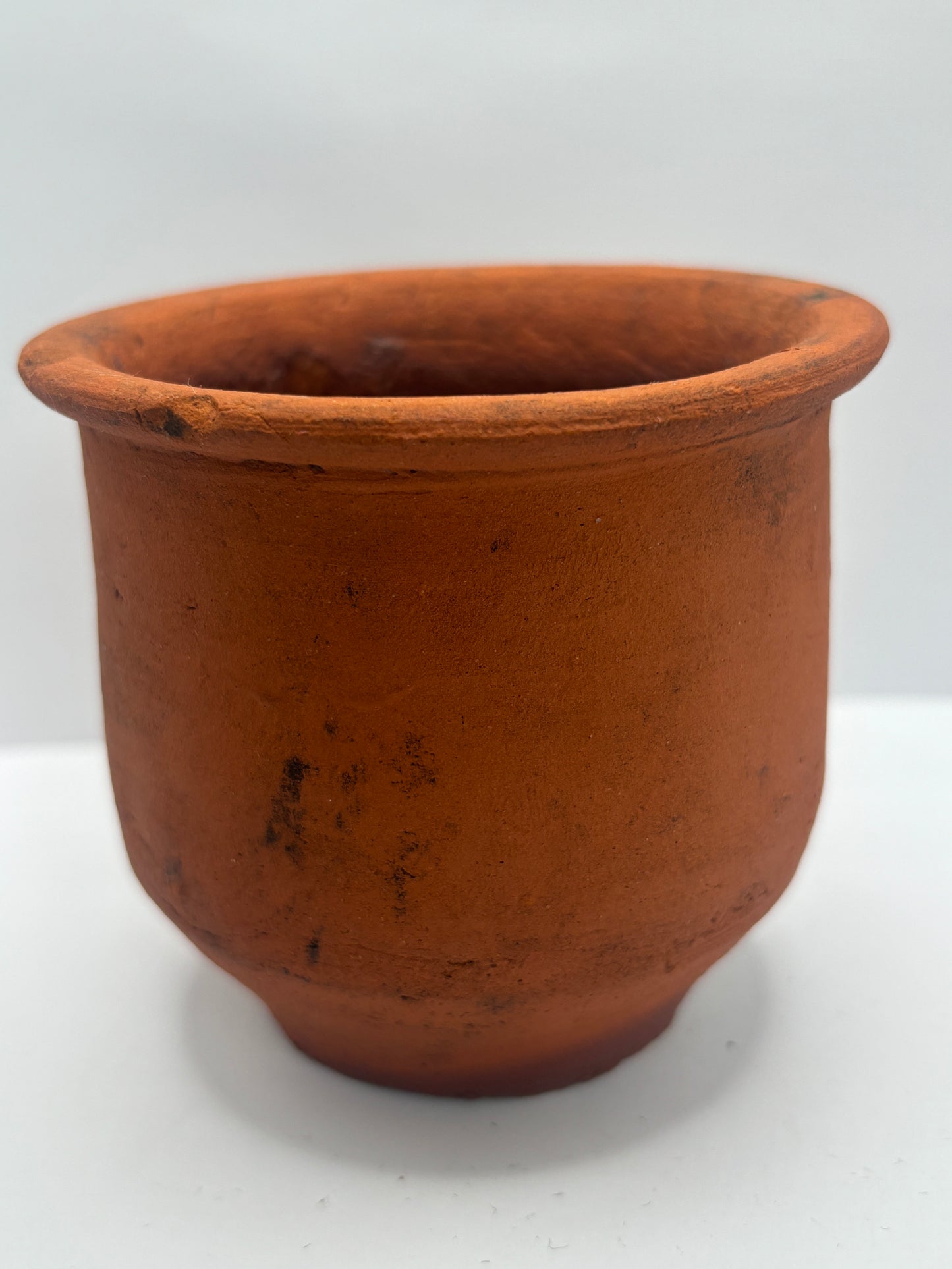 old terracotta plant pot