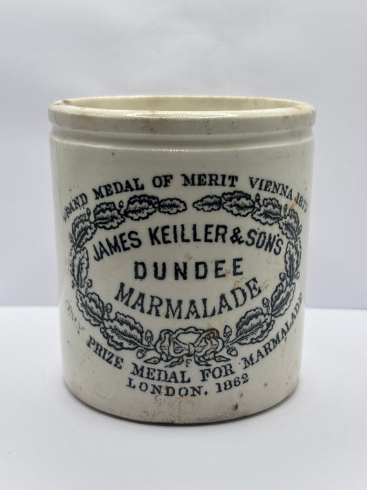 Old 1lb James Keiller dundee marmalade jar