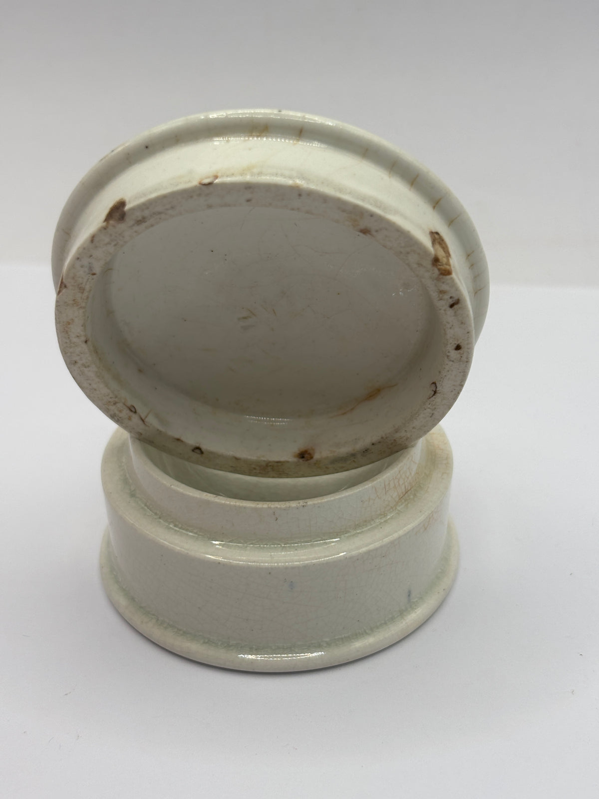 Old advertising lid and base. Calverts carbolic tooth paste