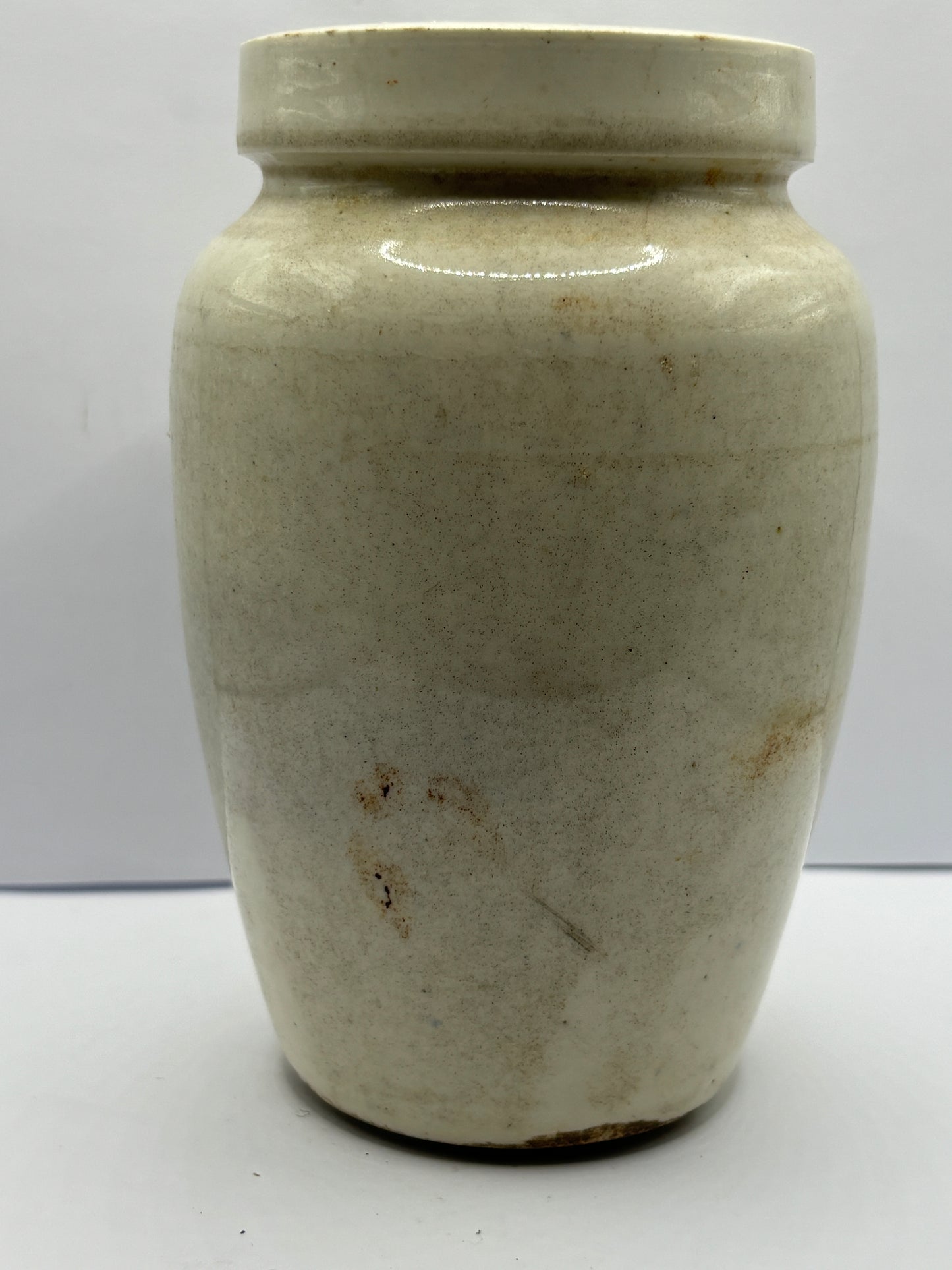 Old numol advertising jar