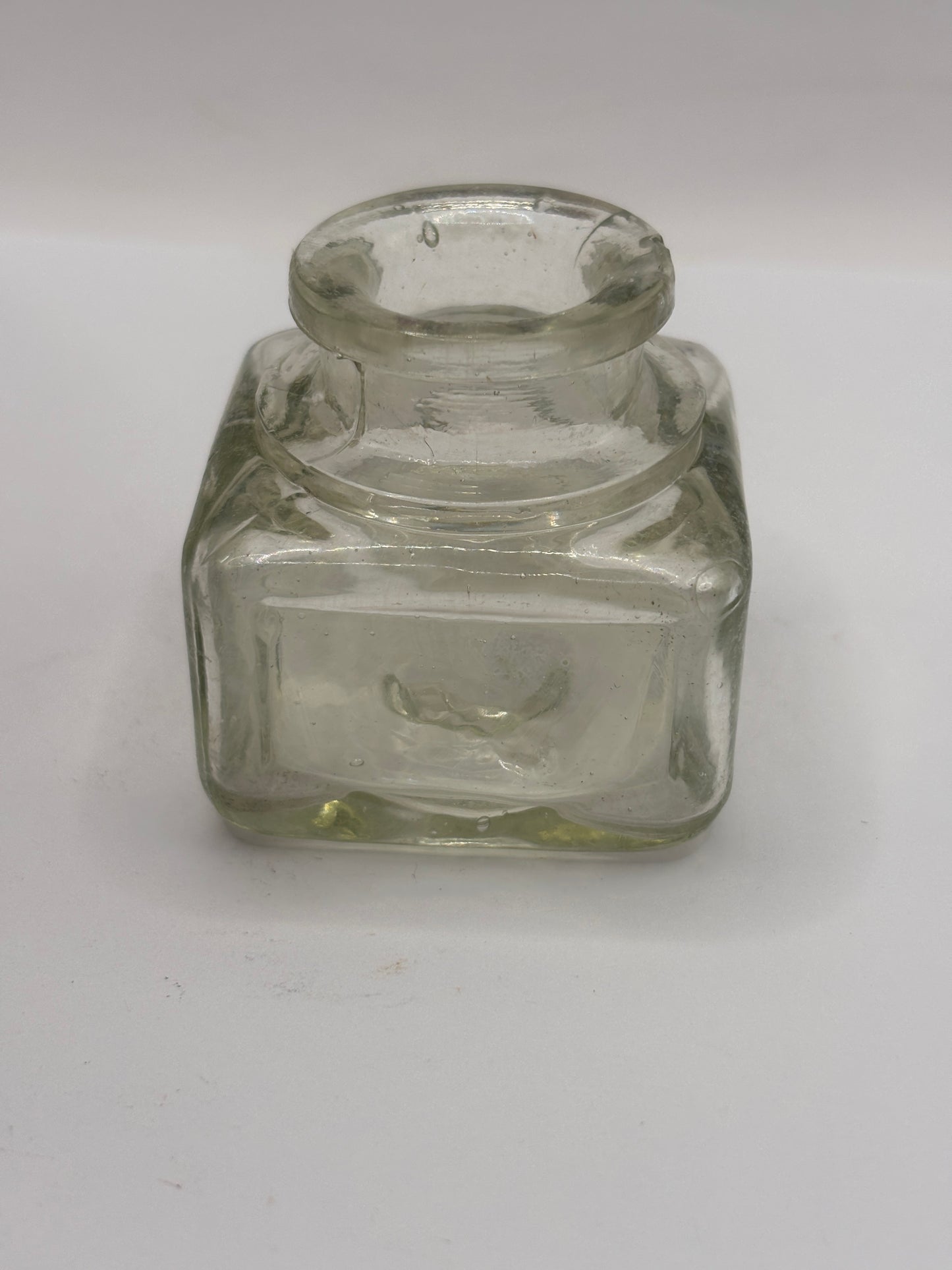 old advertising glass ink,inkwells, ink bottle. Fields ink
