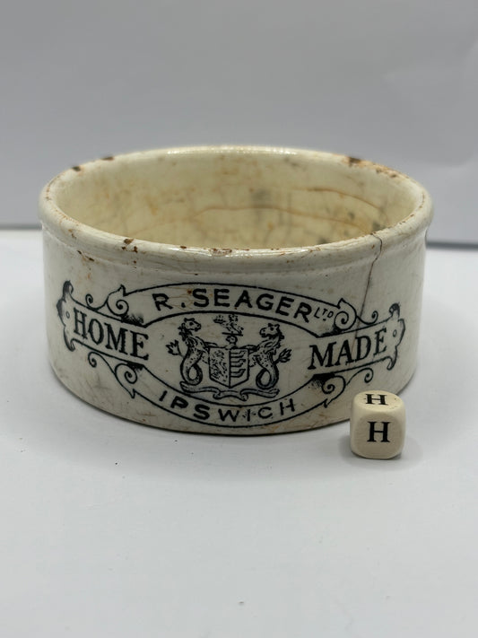 Seagars advertising meat paste pot (H)