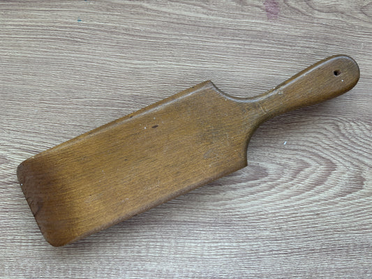 Old XL wooden butter pats