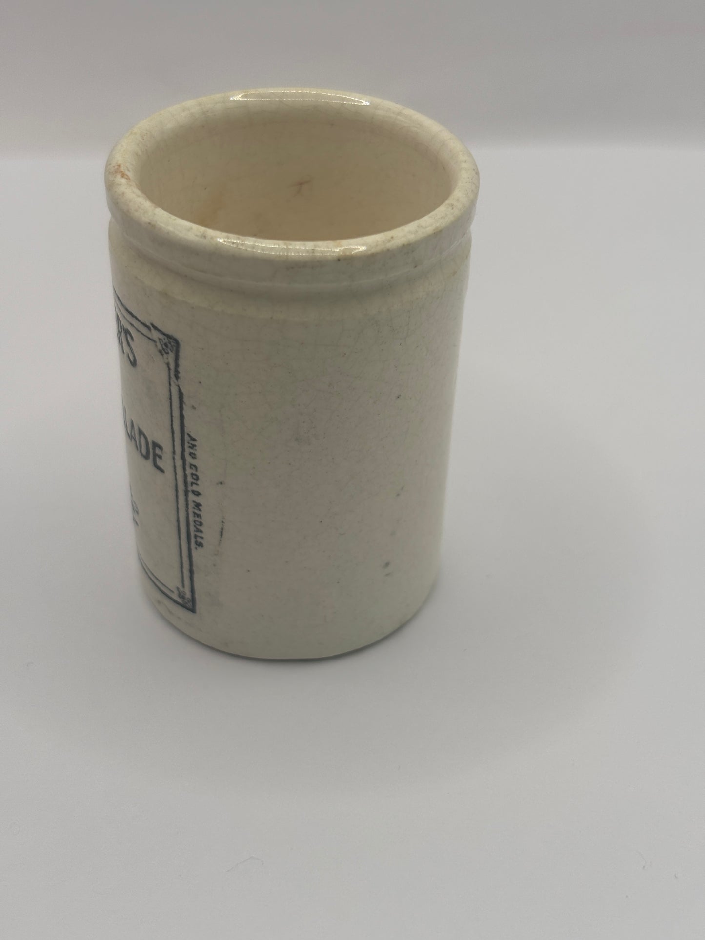 Old miniature Frank cooper marmalade jar