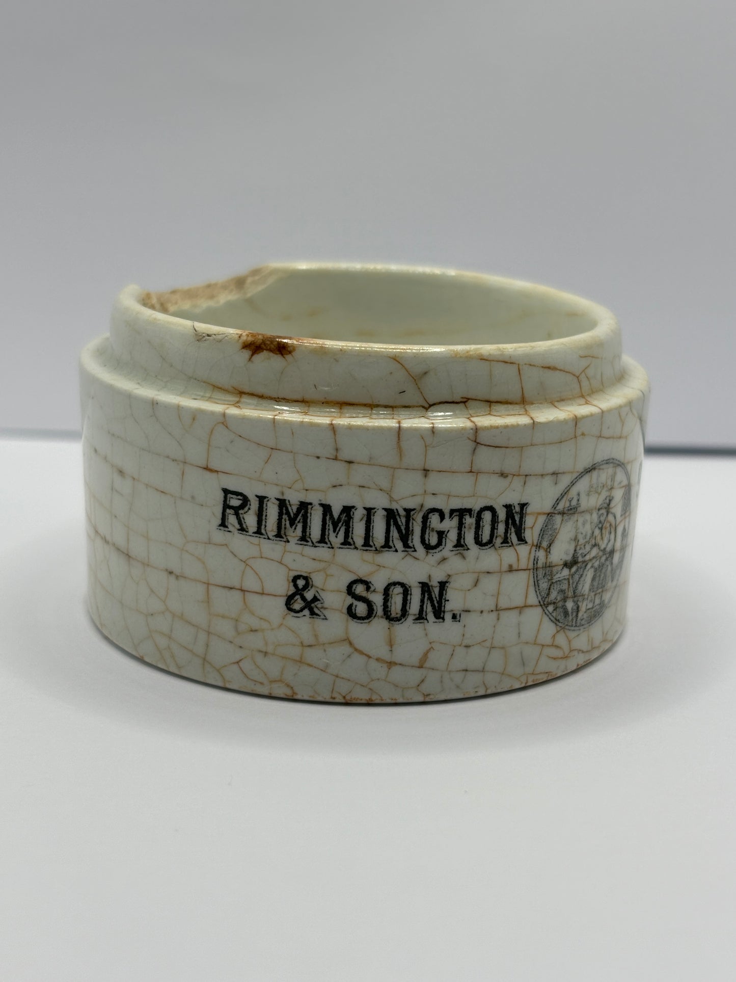 Bradford advertising base, Rimmington & son