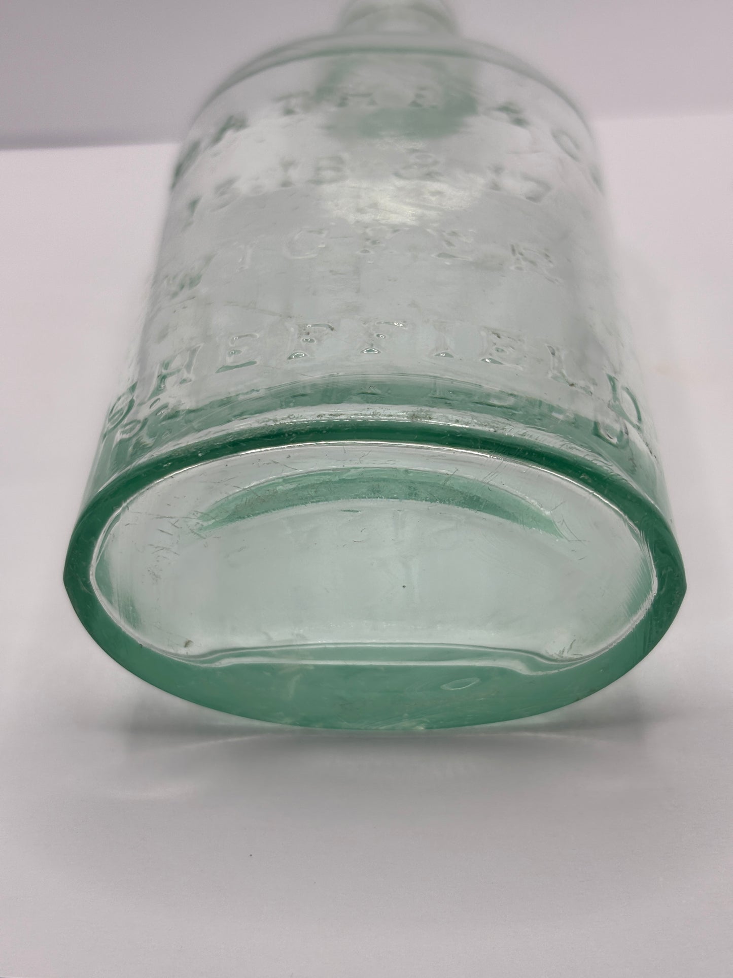 Old sheffield spirit flask,Bathe & Co Wicker Sheffield