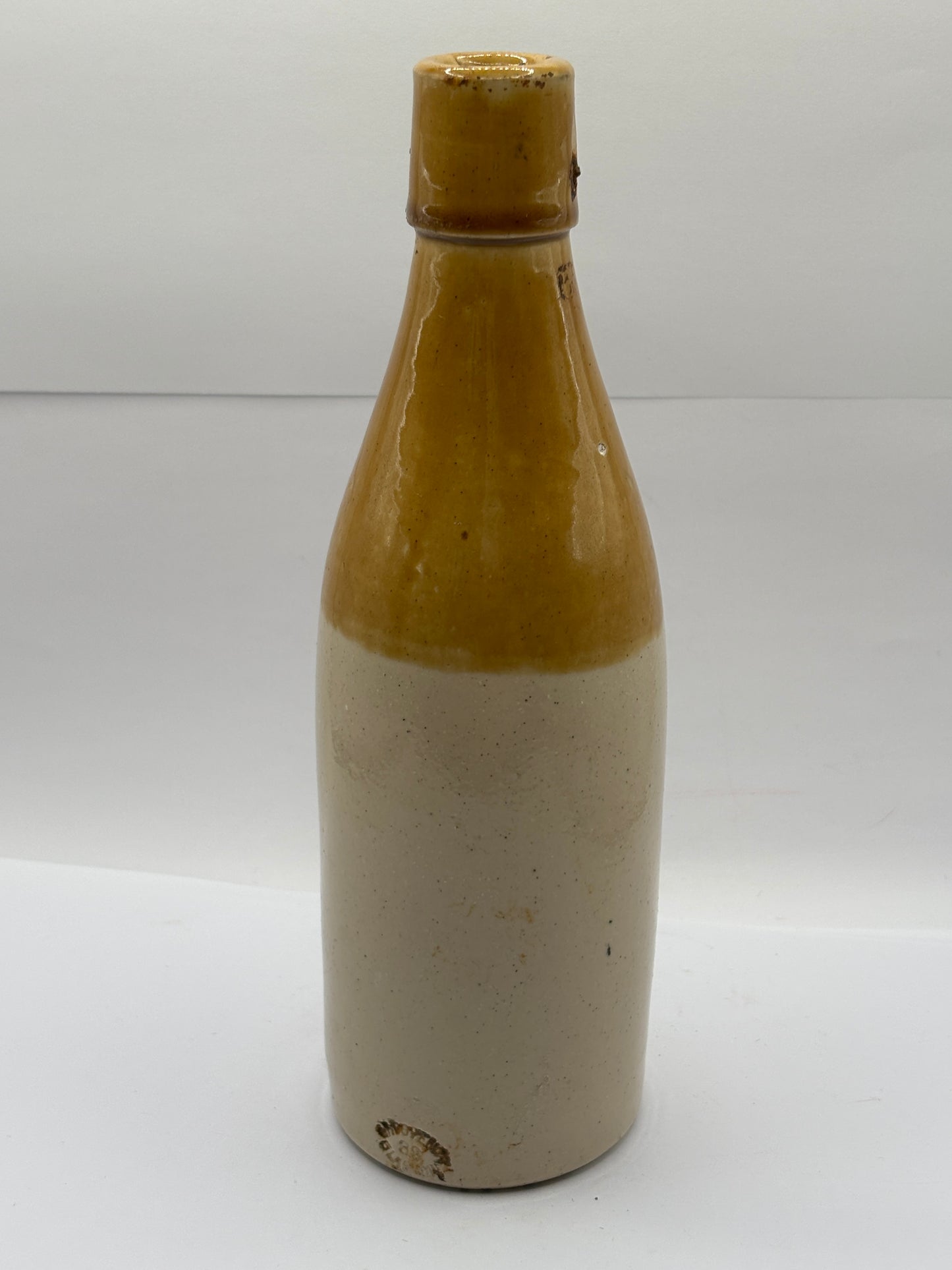 Old stoneware ginger beer bottle, Hay & Sons stone ginger beer. Aberdeen