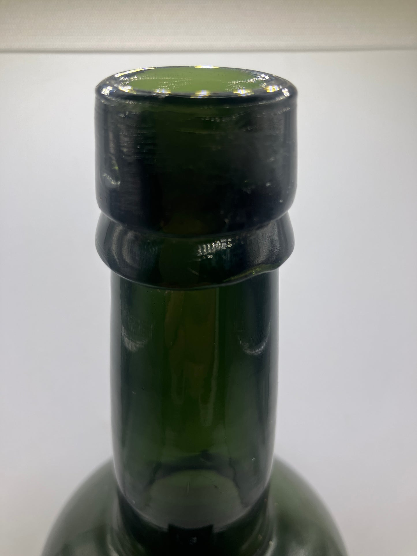 Early 1890s wine bottle with seal on