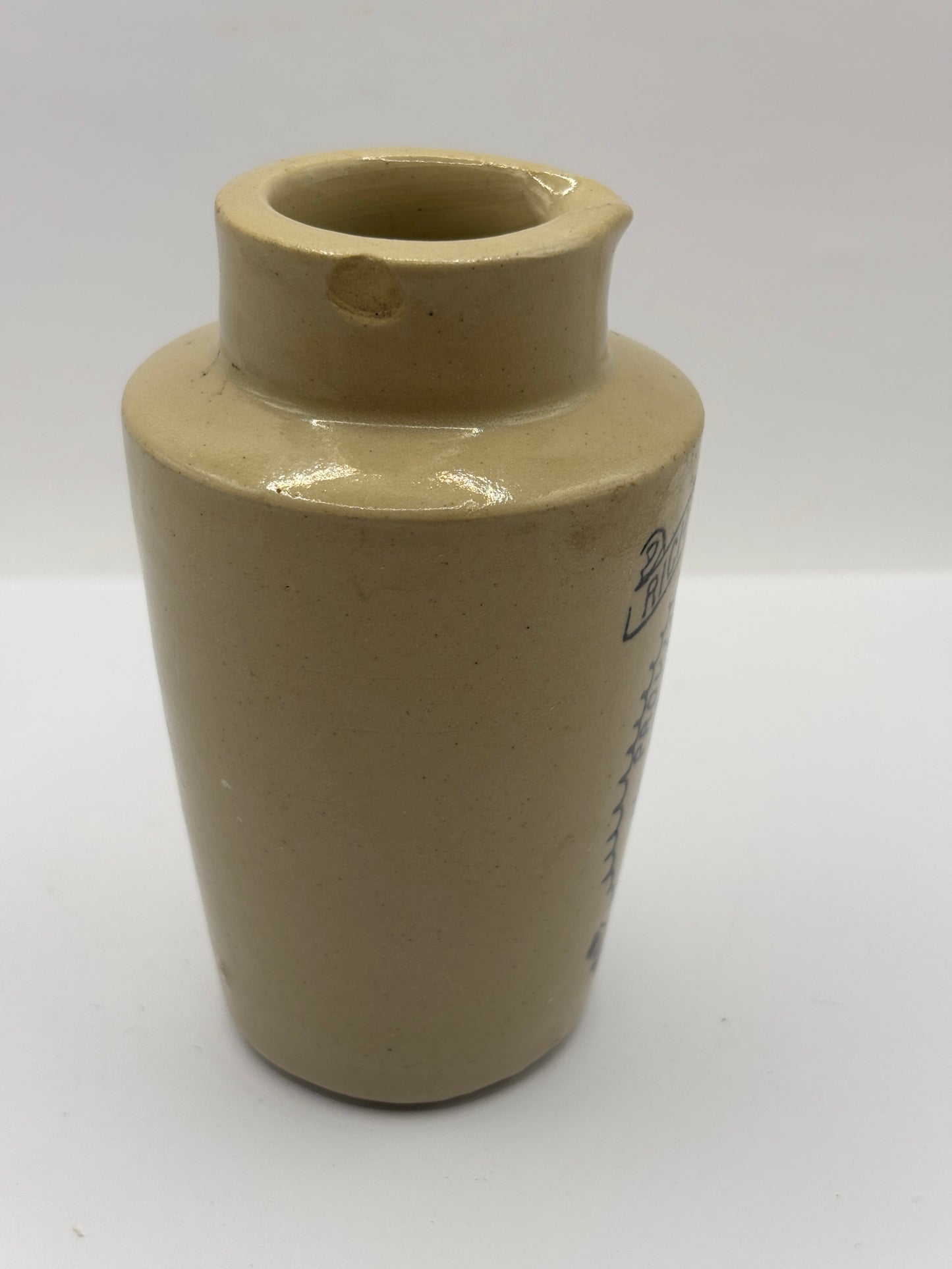 Old advertising cream pot, Leeds Provincial Dairies 10cms