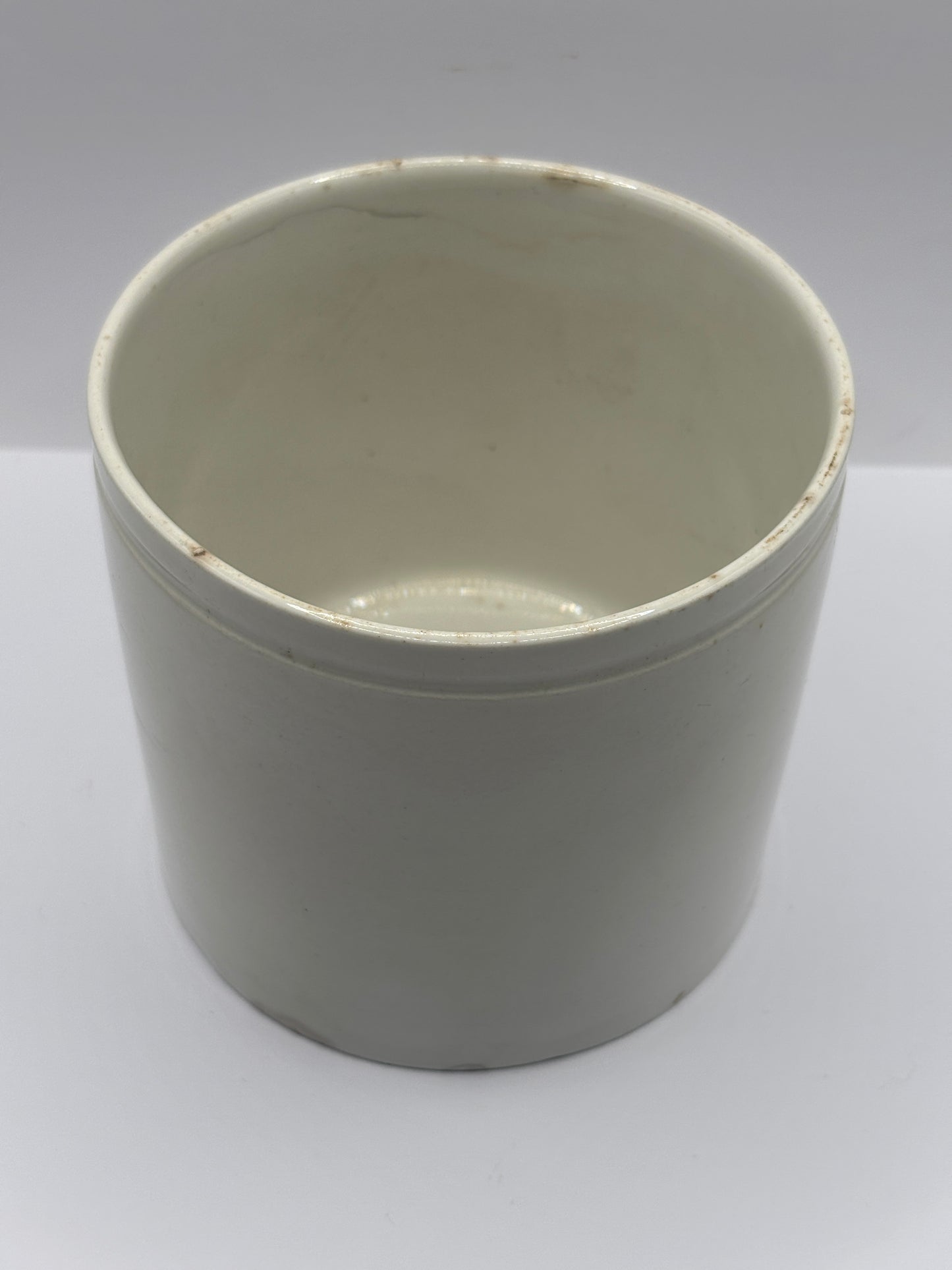 Old 2lb ironstone jar