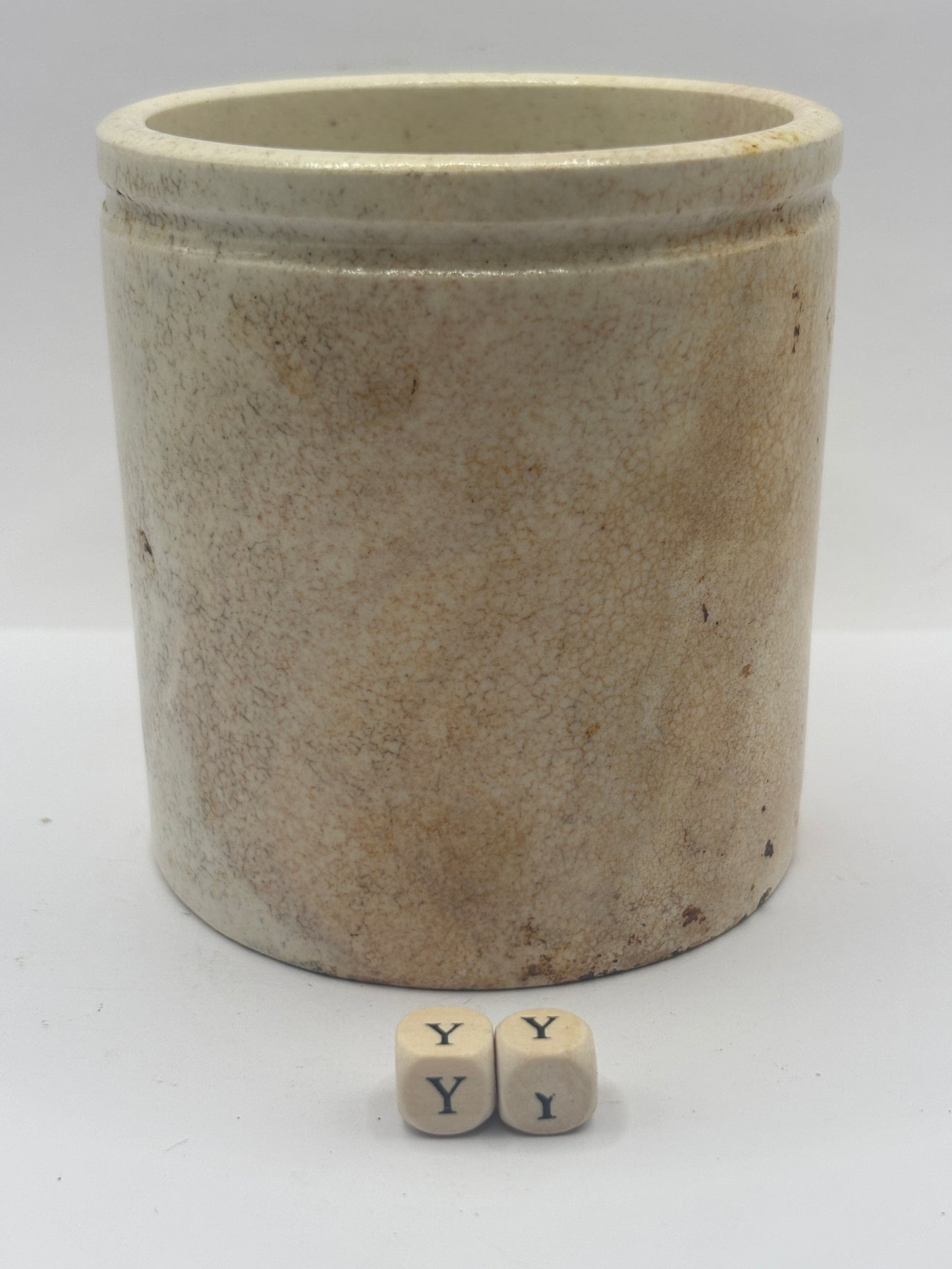 Old stoneware marmalade jar, Gray & sons 1lb (YY)