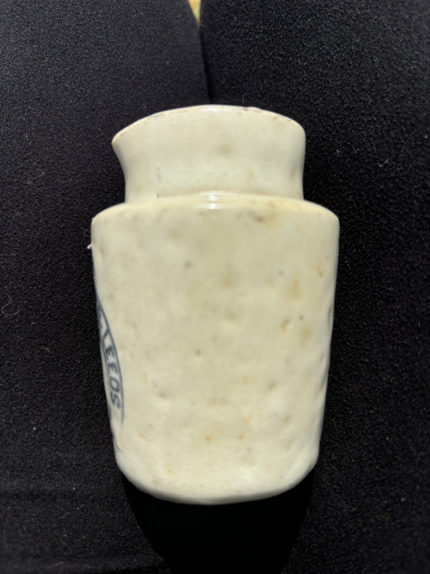 Small Leeds advertising cream pot, Provincial dairies