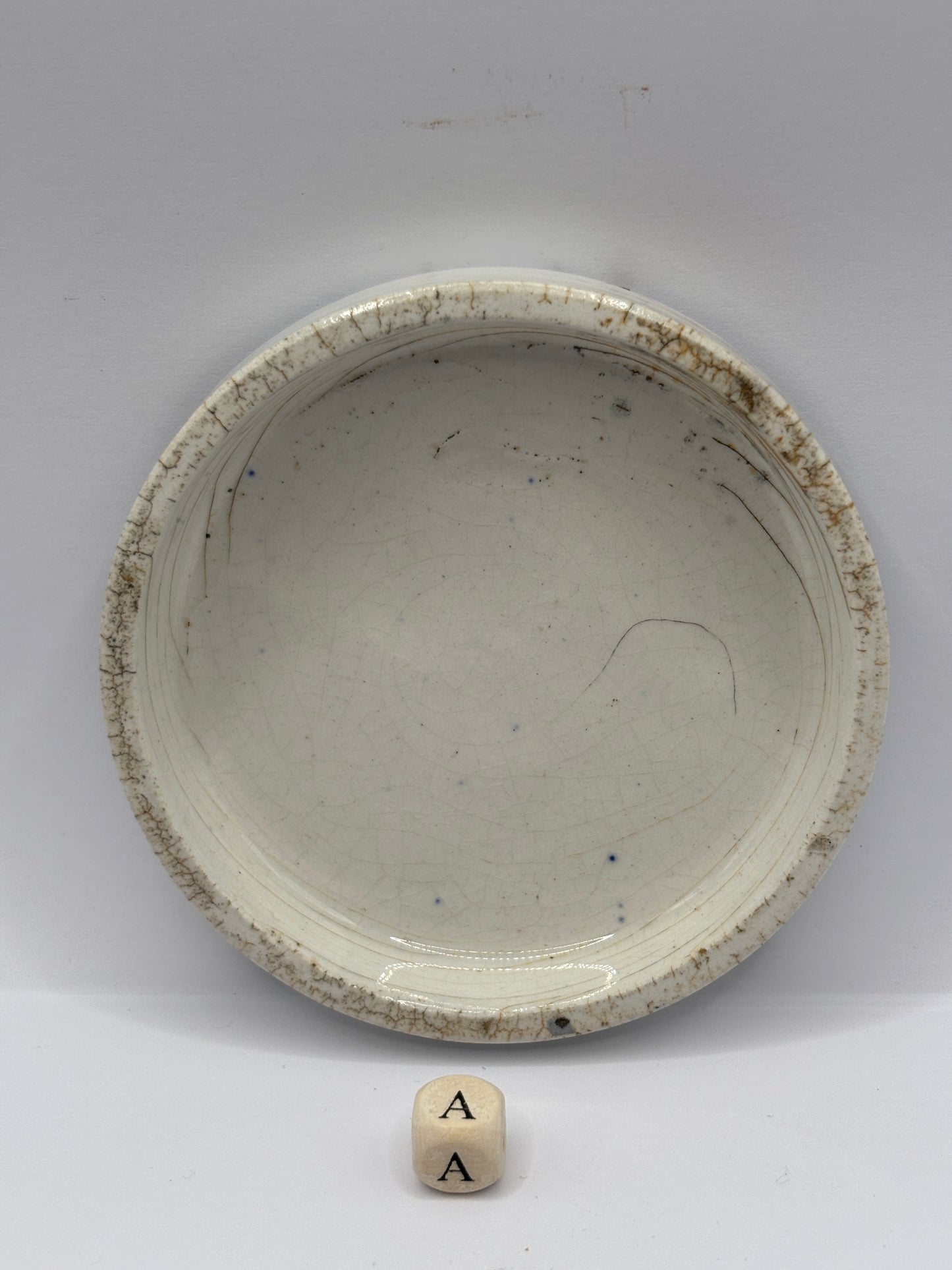old advertising lid, Burgess’s anchovy paste (a)