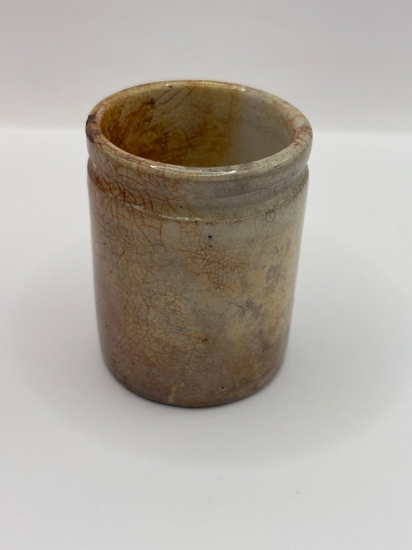 Old advertising pot, Boots Sarsaparilla