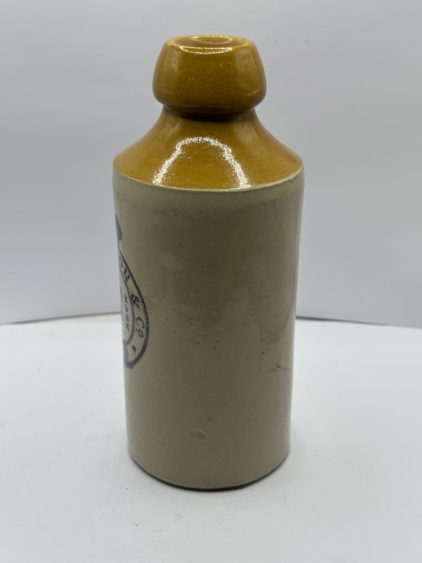 Old Crampton ginger beer bottle