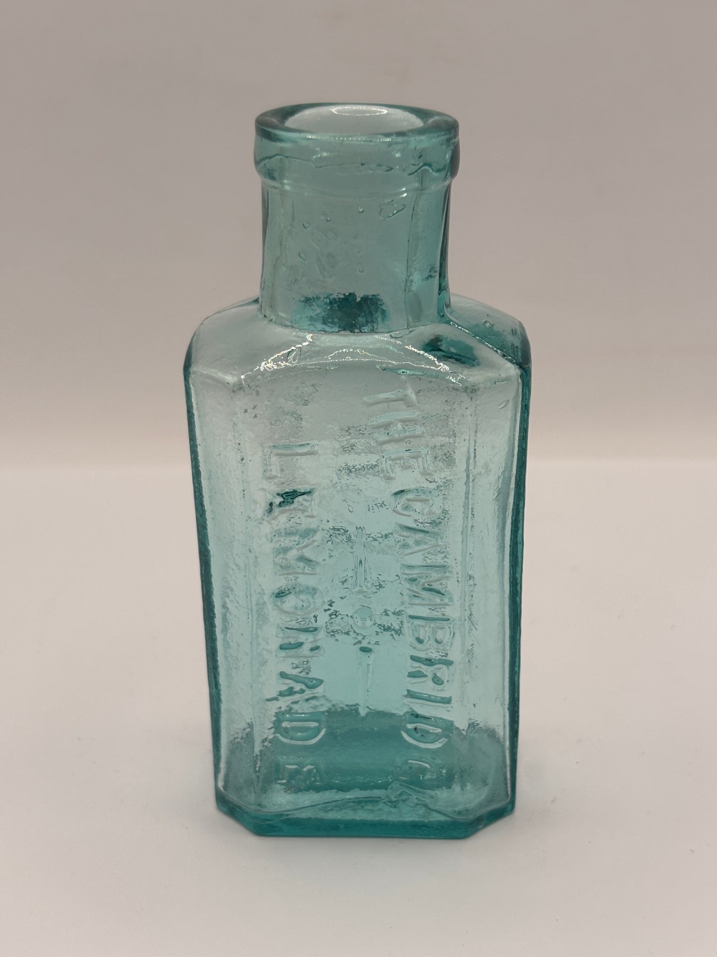 Old glass lemonade bottle, Chivers Cambridge
