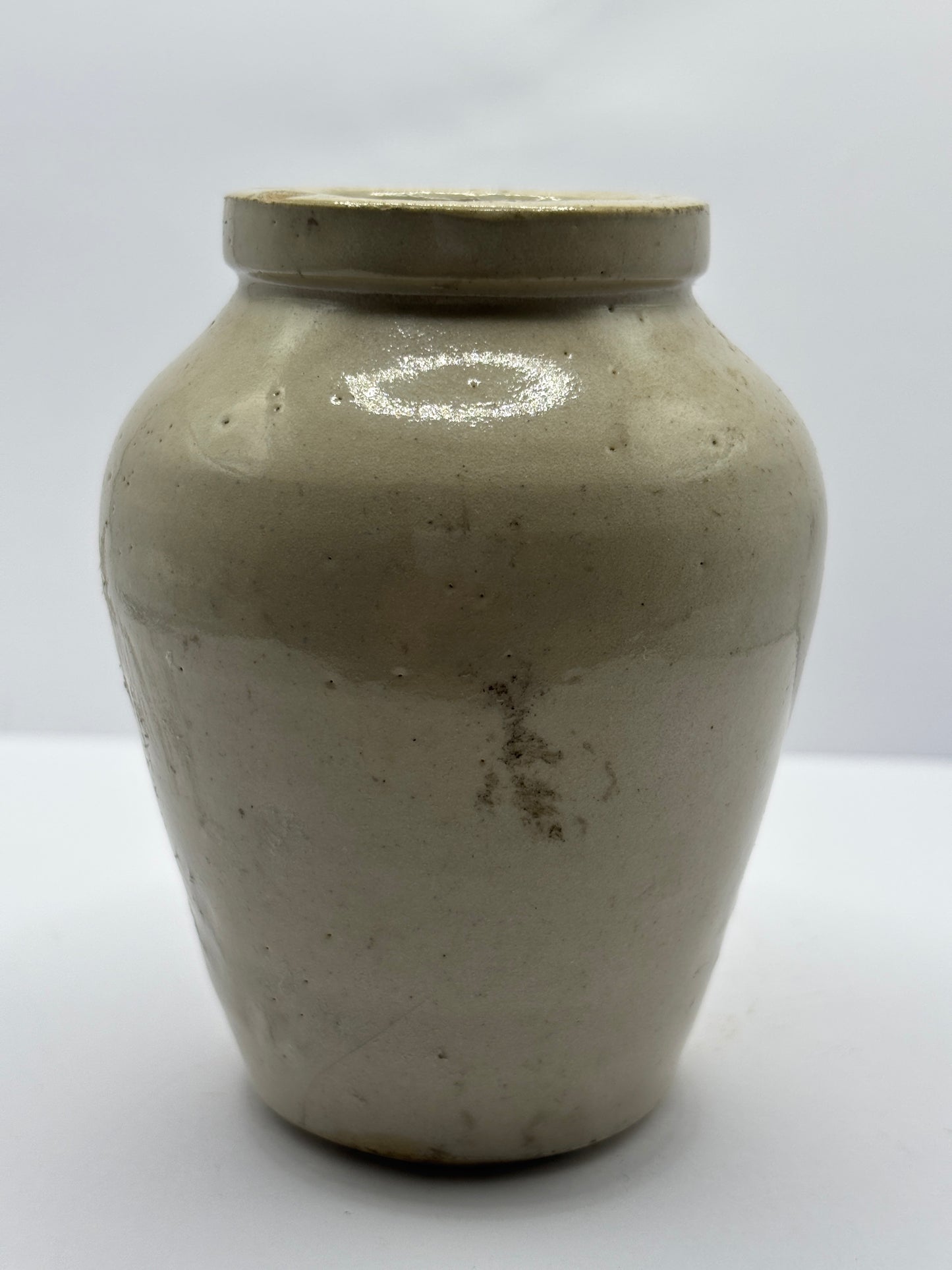 Old Boams advertising cream pot