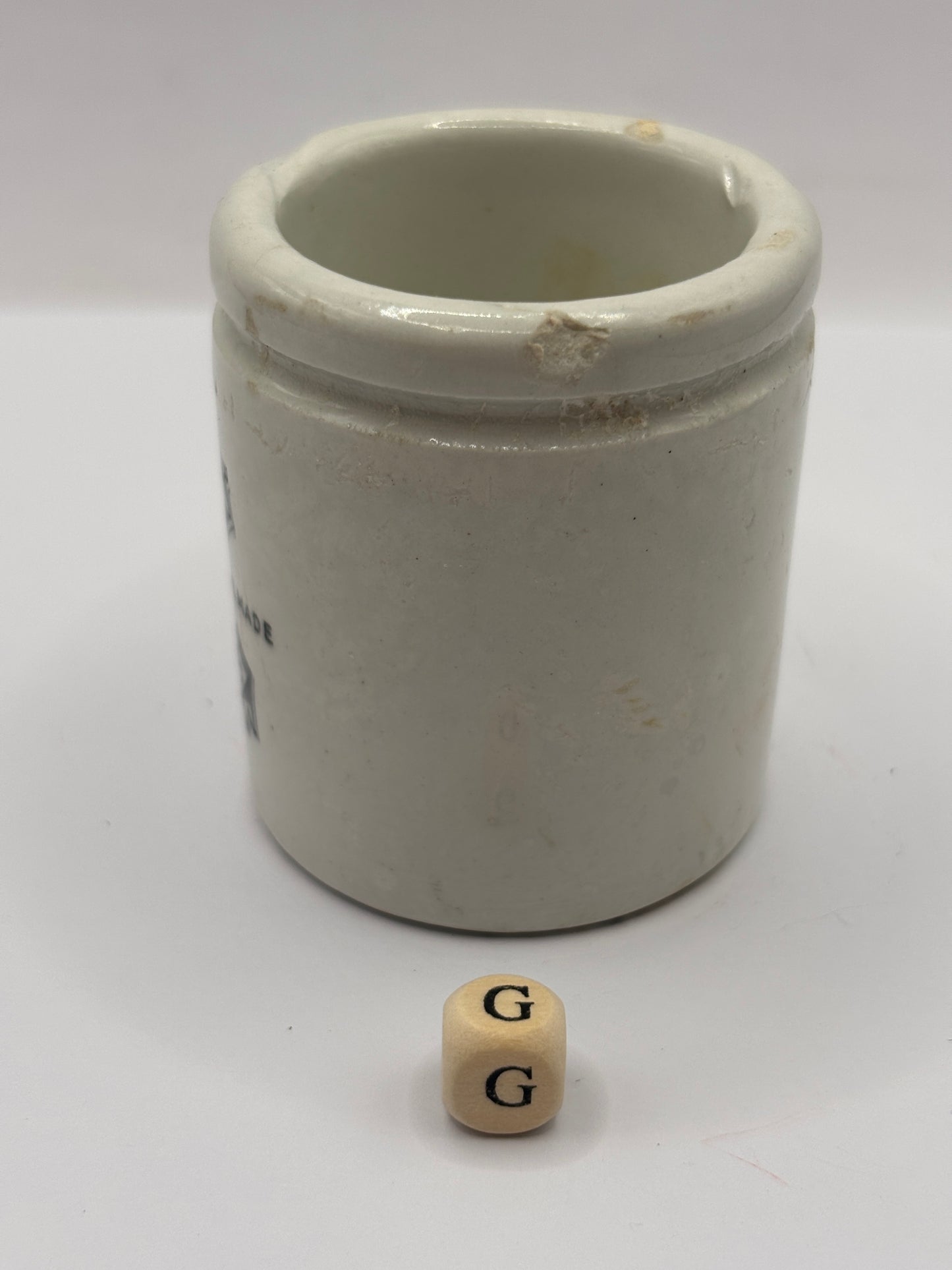 Old sainsburys advertising pot, home made potted meats (G)