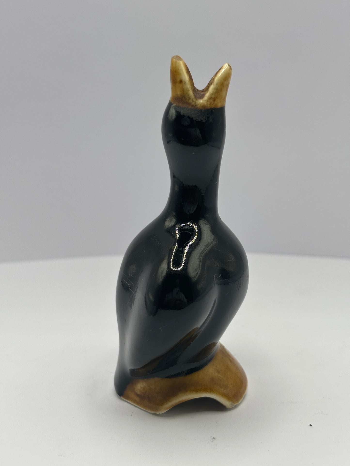 Vintage bird pie funnel