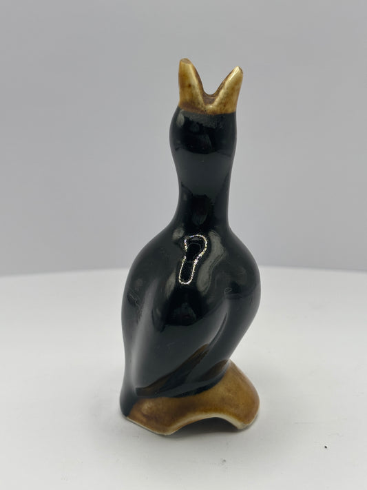 Vintage bird pie funnel