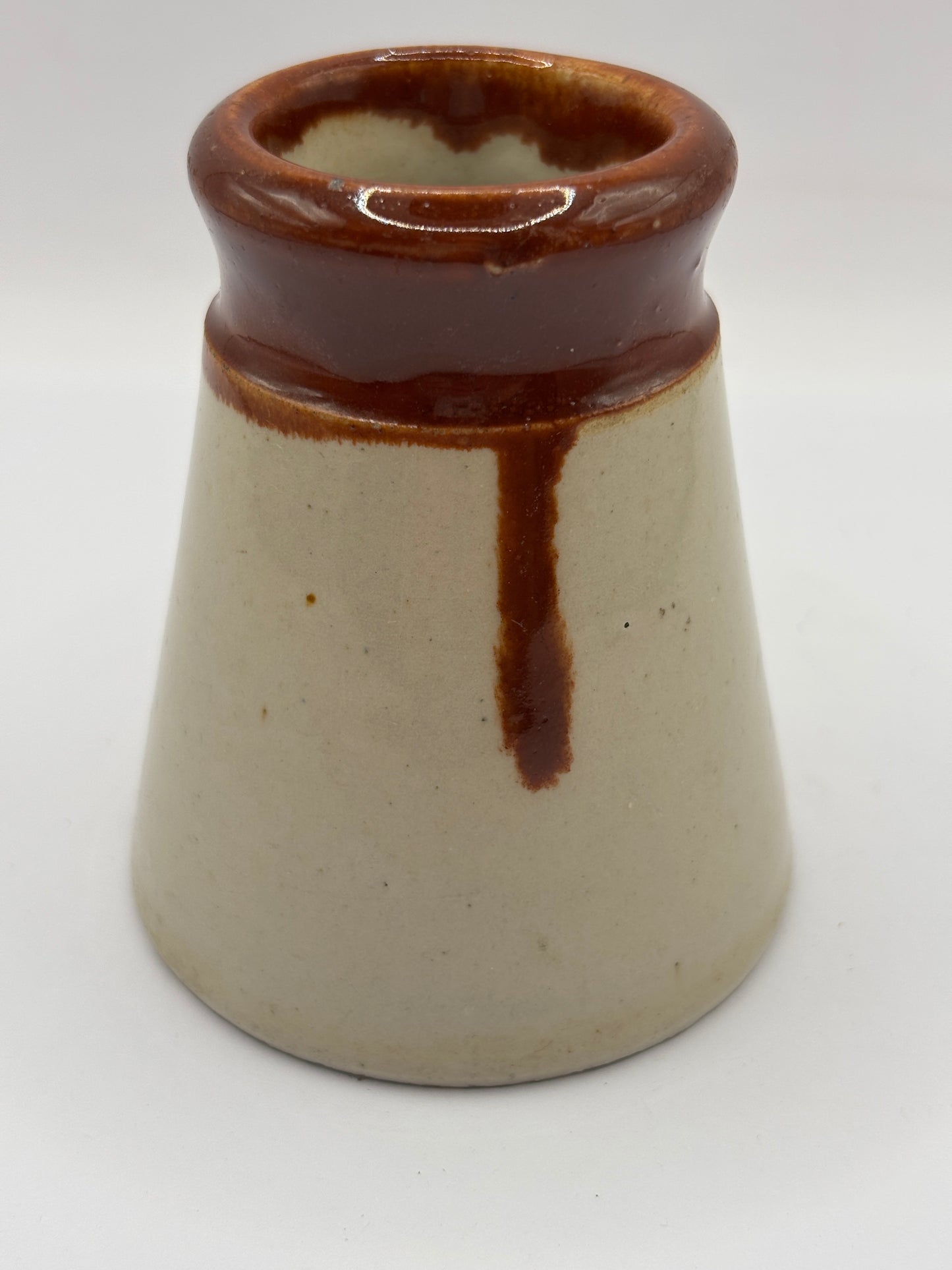 Old advertising cream pot, Shepards dairy. Halifax