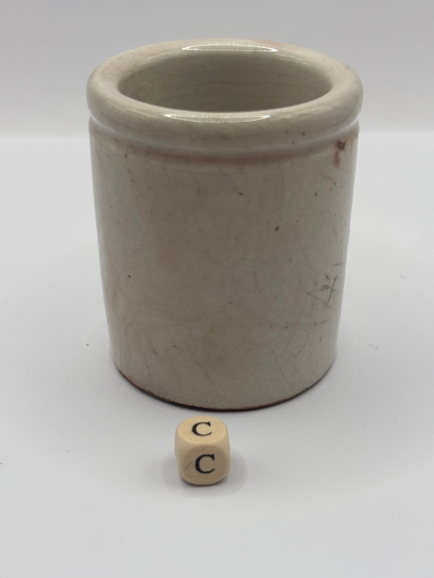 Old sainsburys advertising pot, potted meats (c)