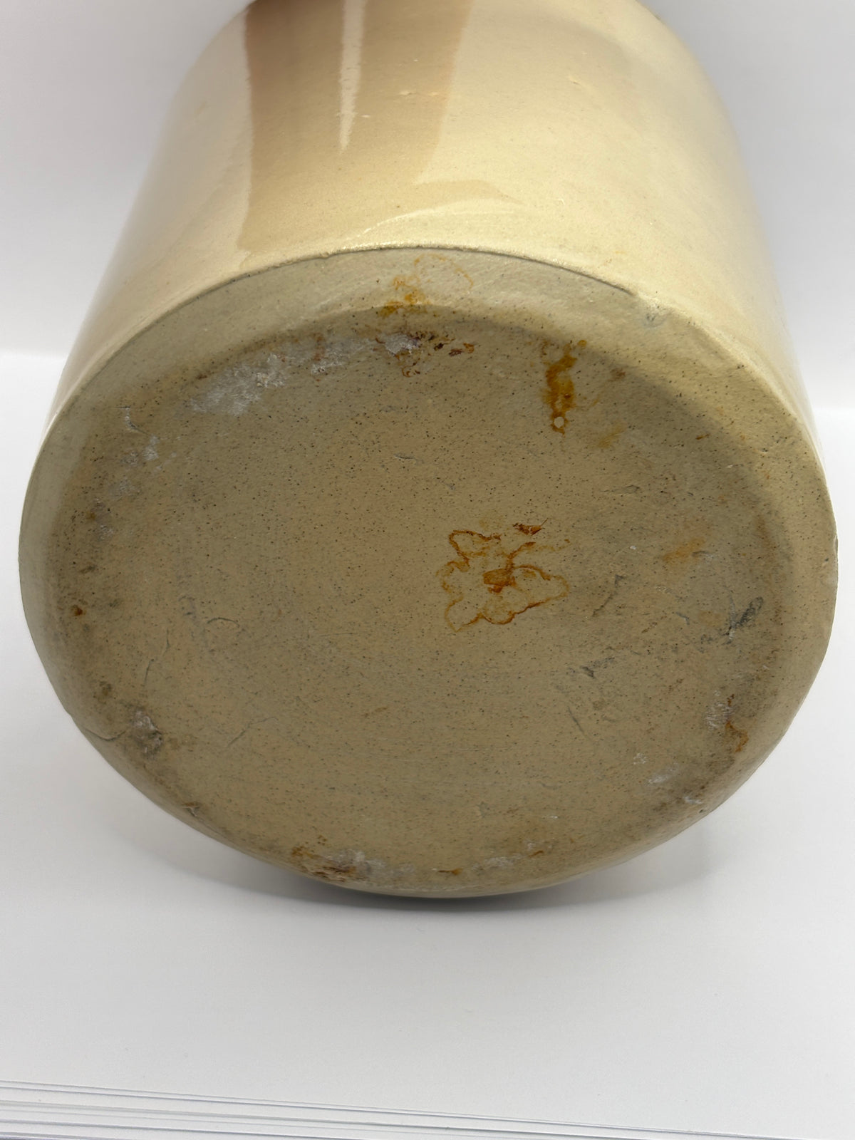 Old stoneware jar/ pantry pot