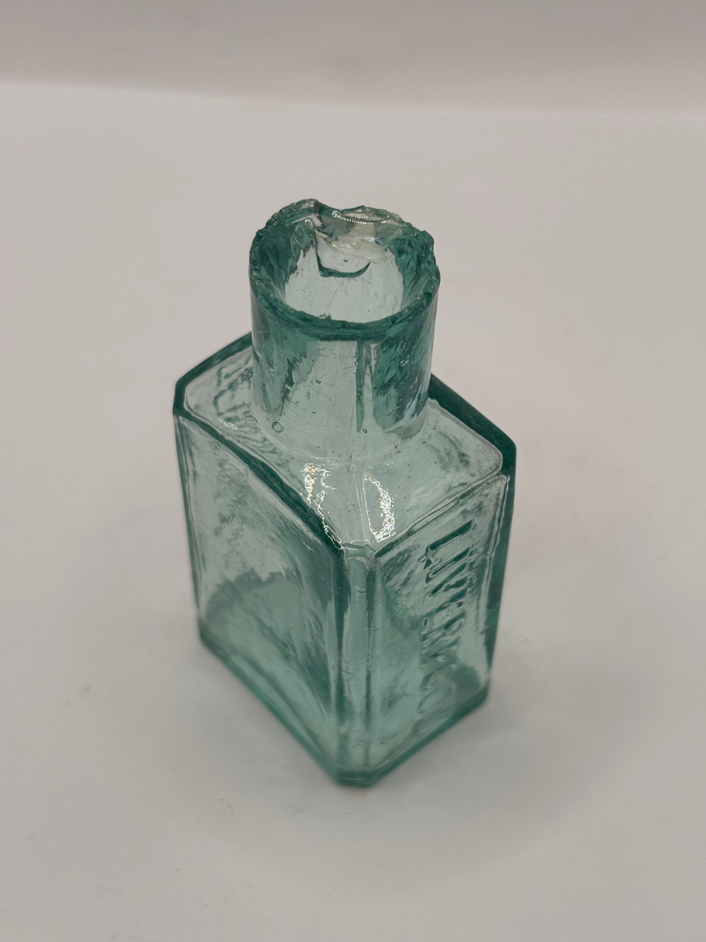 Old advertising inkwell,ink bottle. Devane & Co Liverpool