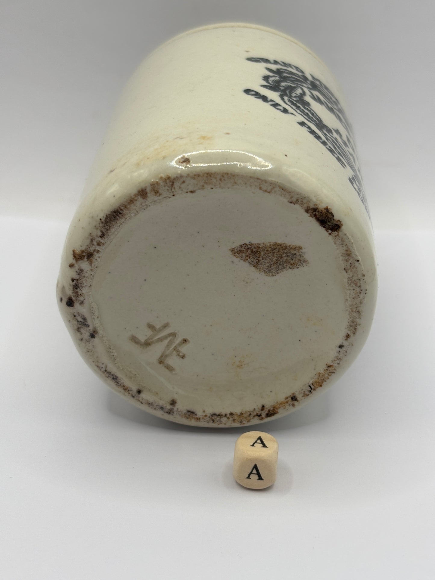 Old 1lb James Keiller Dundee marmalade jar (a)