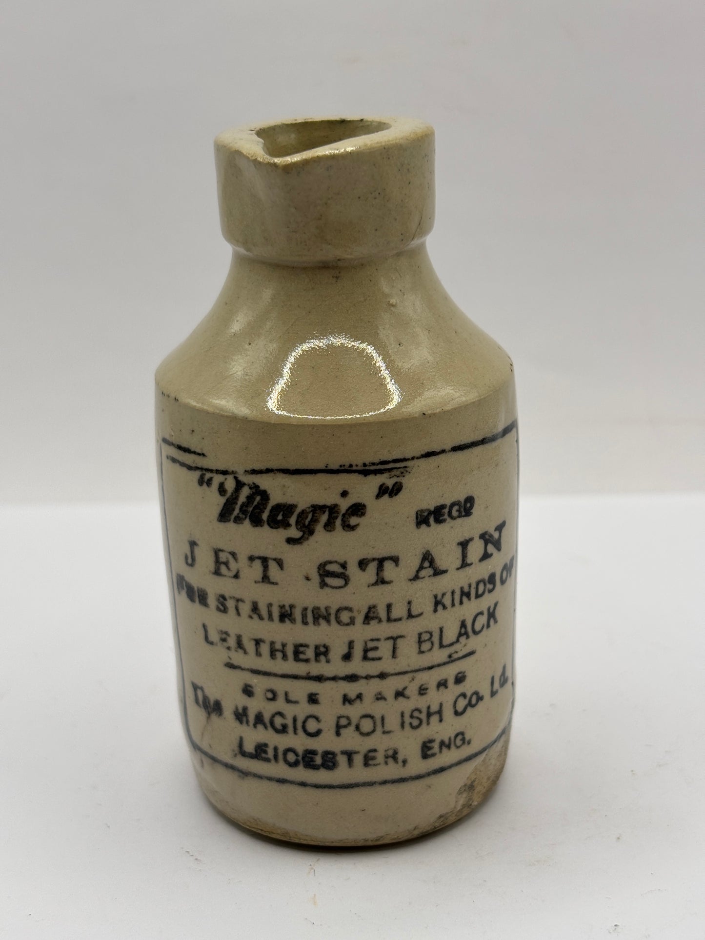 Old advertising bottle, Magic Jet Stain