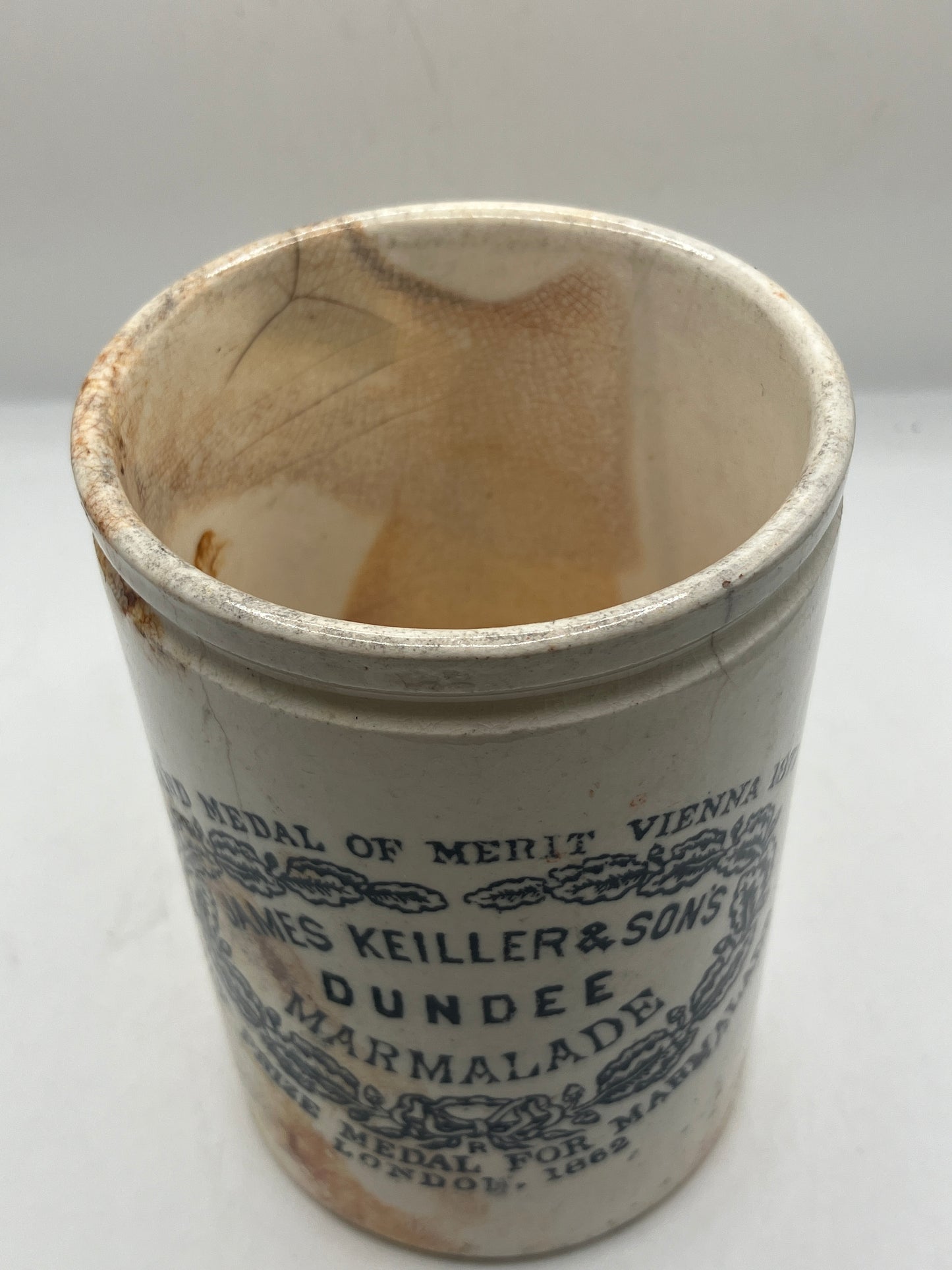 1lb James Keiller dundee marmalade jars (d)