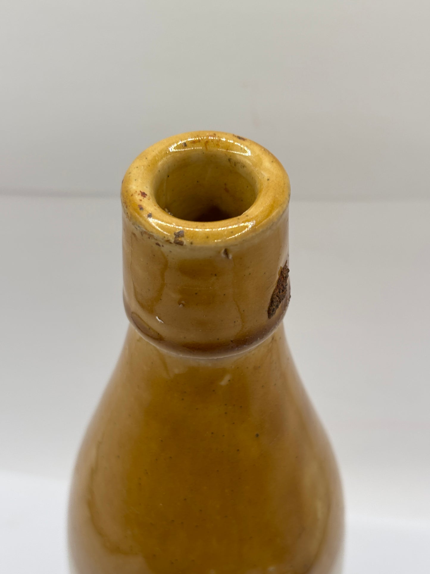 Old stoneware ginger beer bottle, Hay & Sons stone ginger beer. Aberdeen