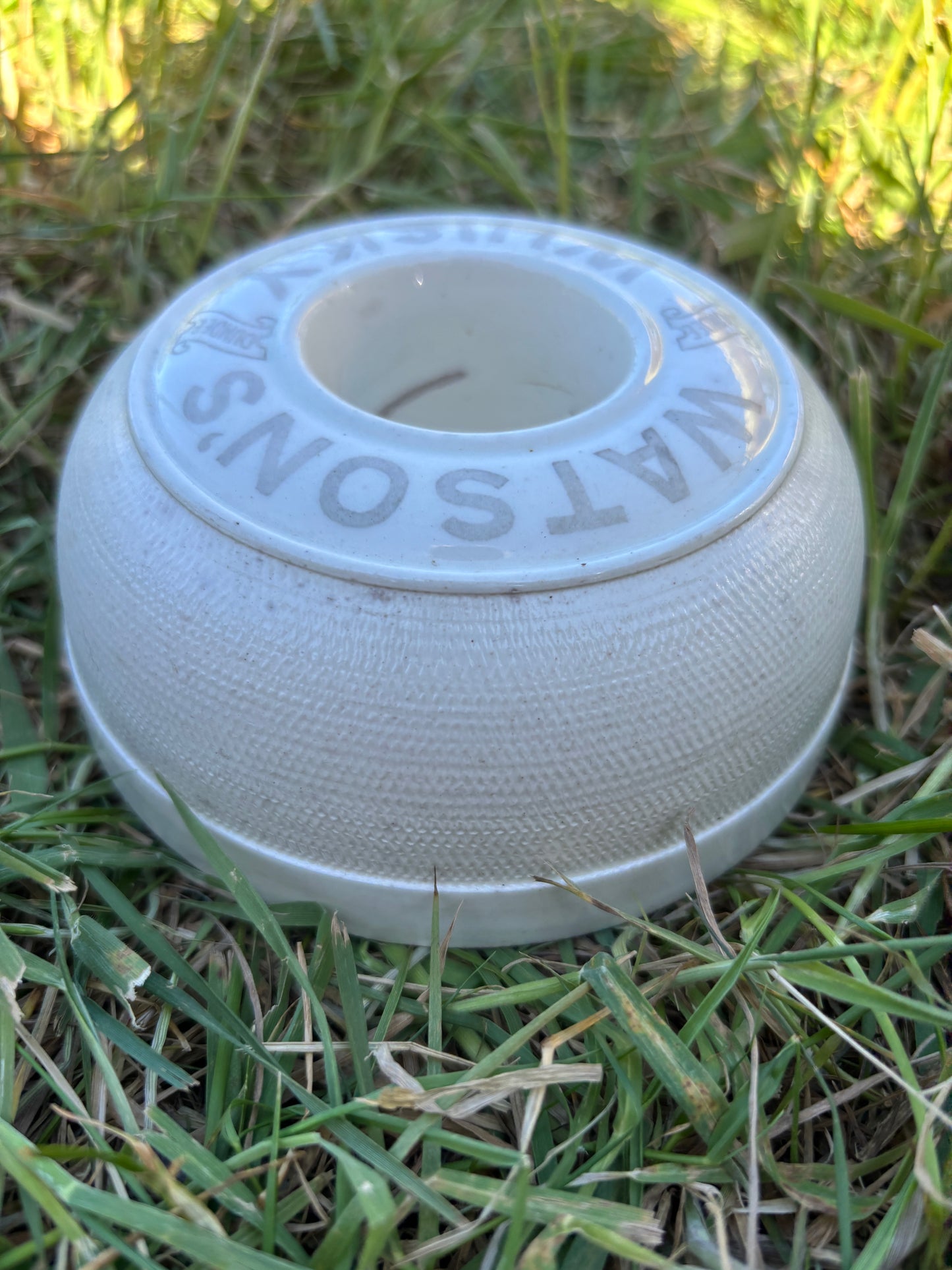 Old advertising match striker, Watson’s Whisky